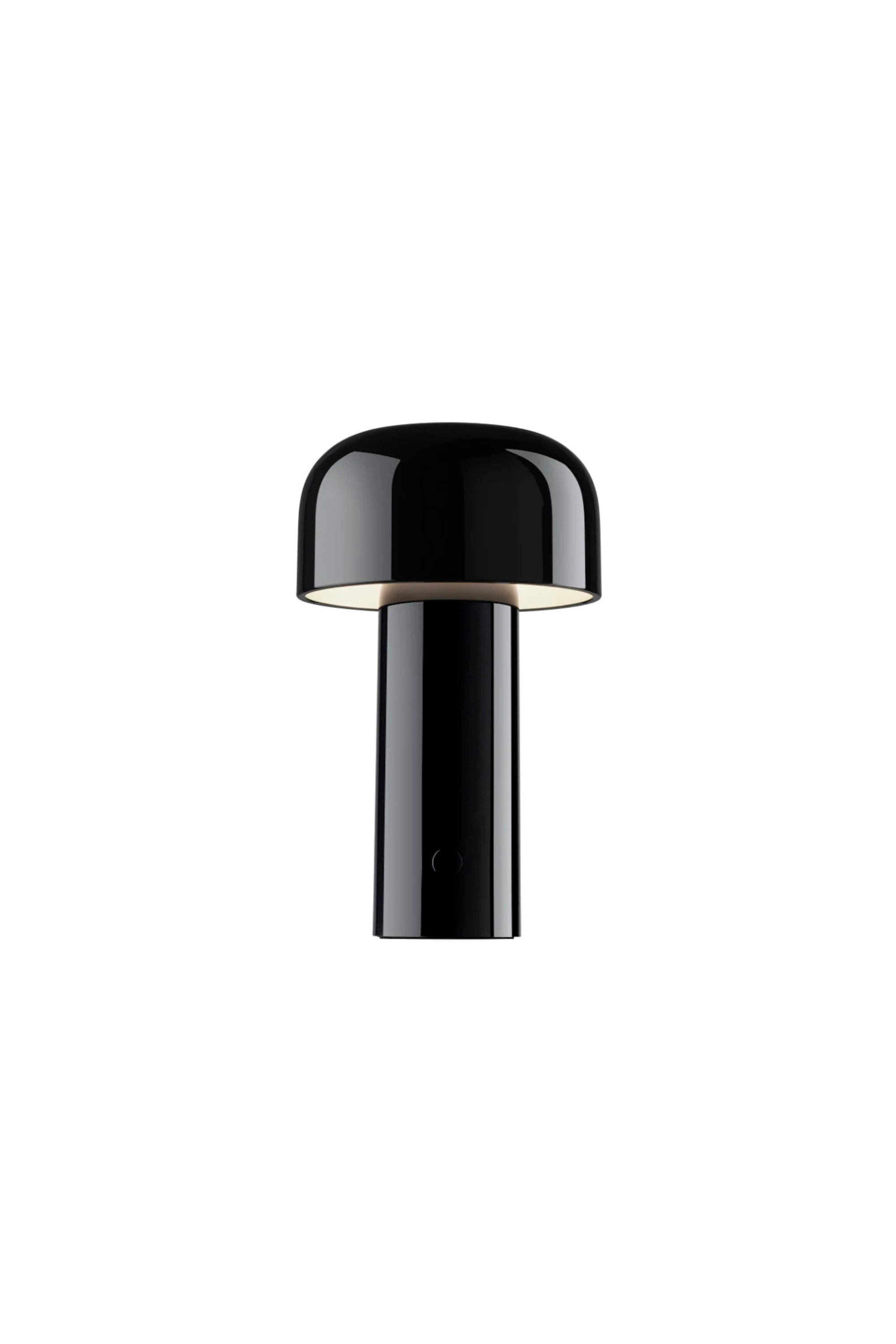 Bellhop Unplugged table lamp, glossy black