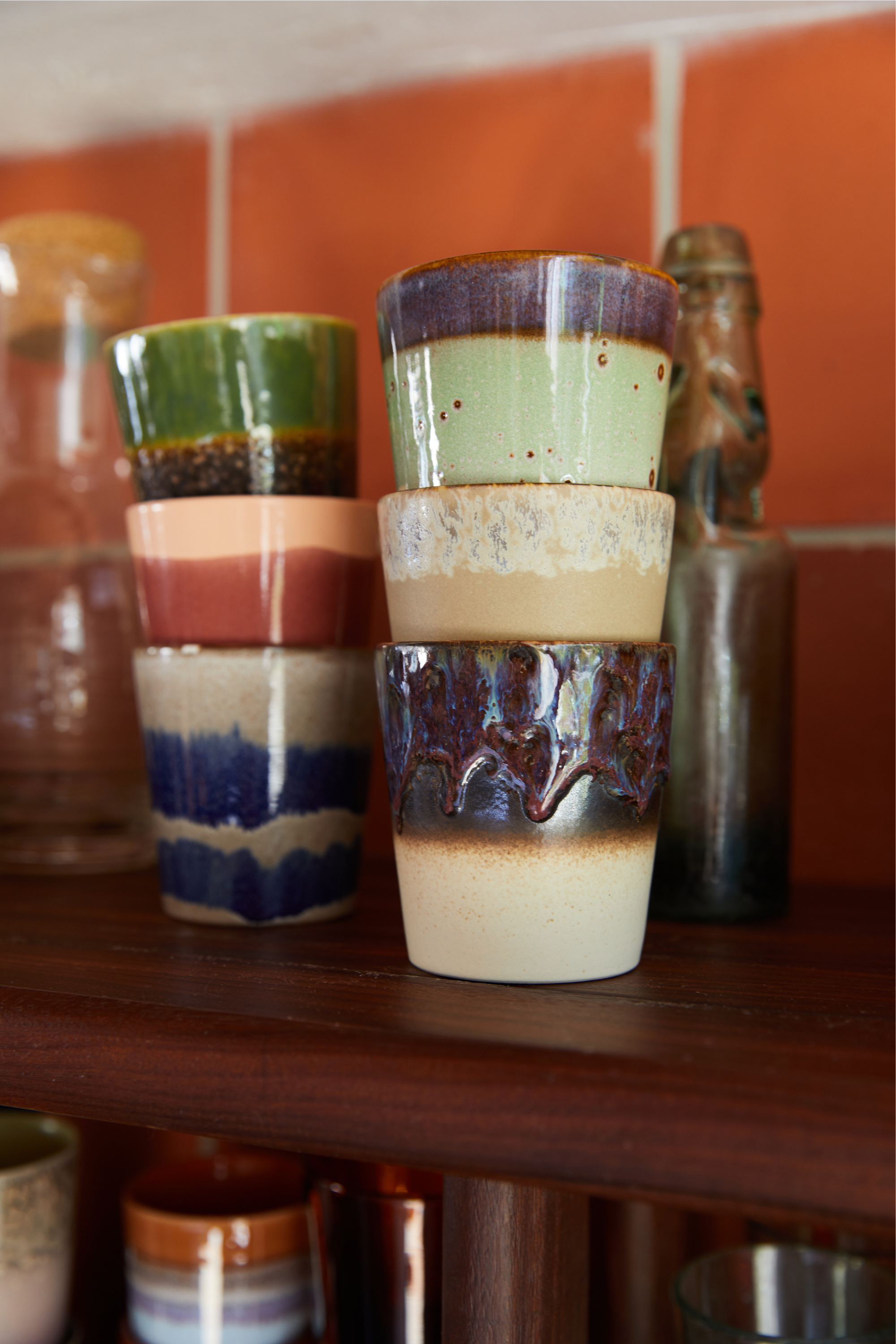70s ceramics: coffee mug aurora