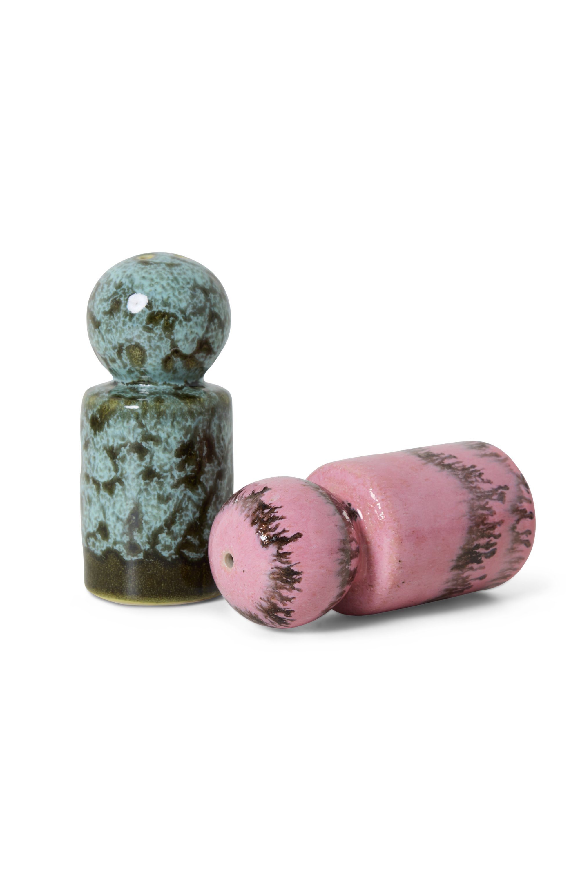 70s Ceramics bors- és sótartó, Baroque