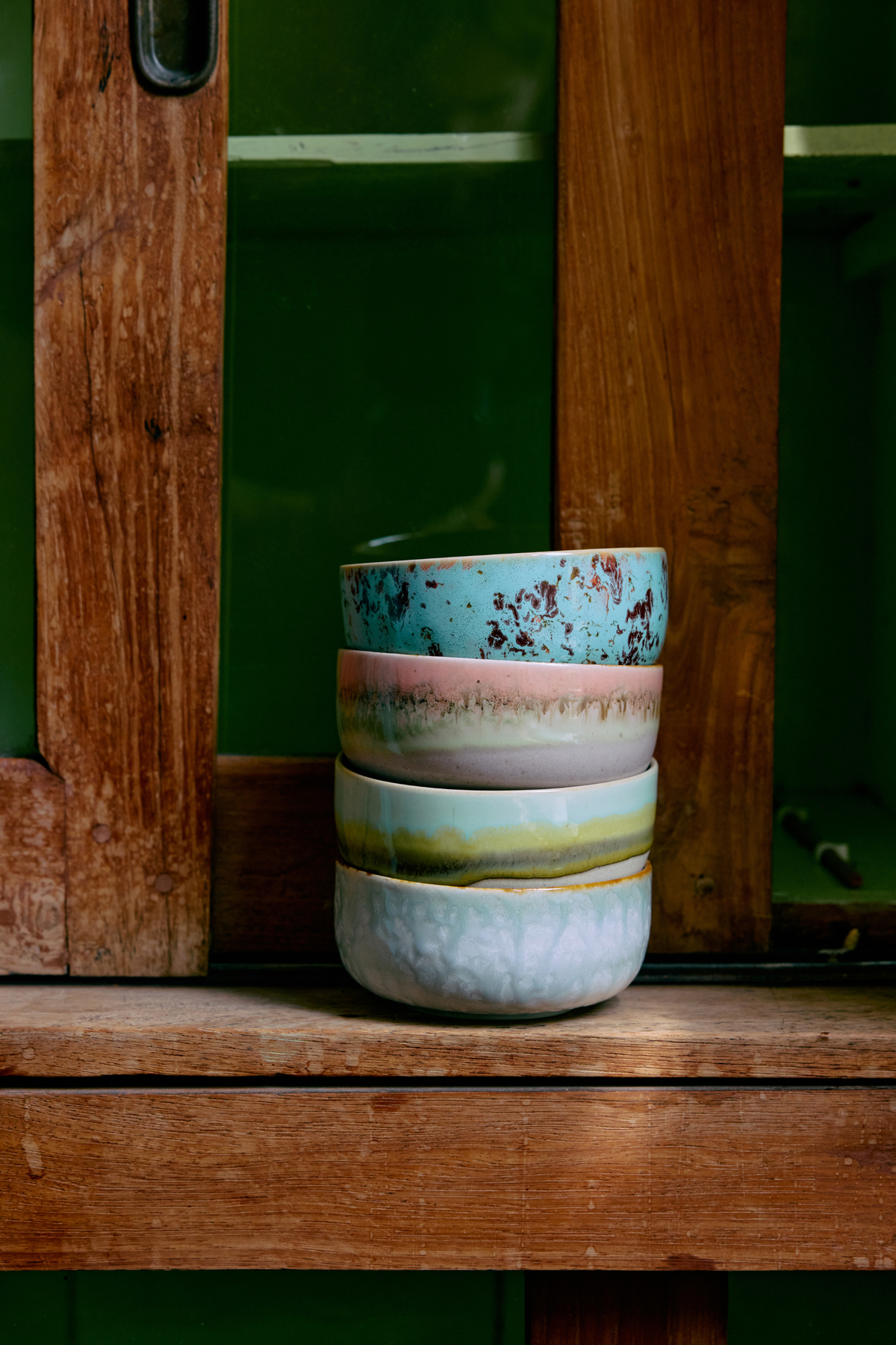 70s ceramics dessert bowls, impression