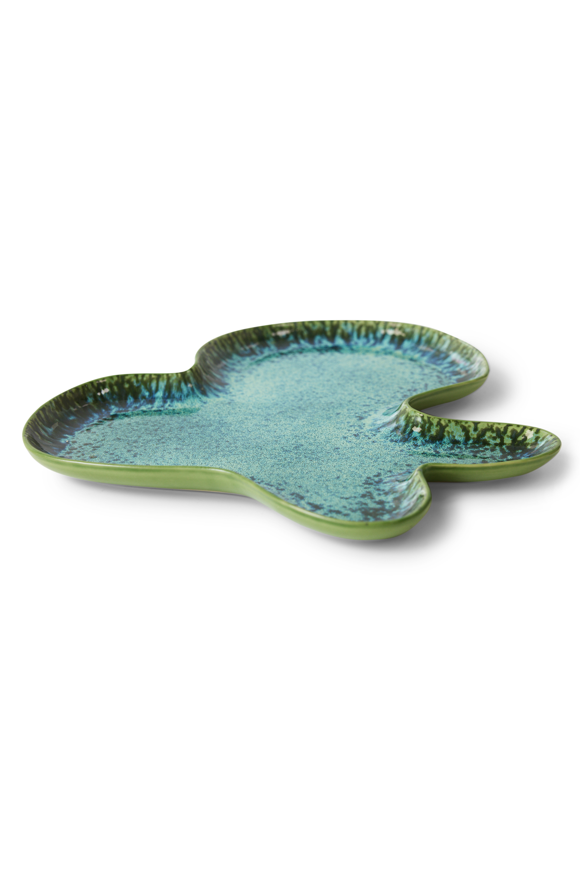 Shell plate teal