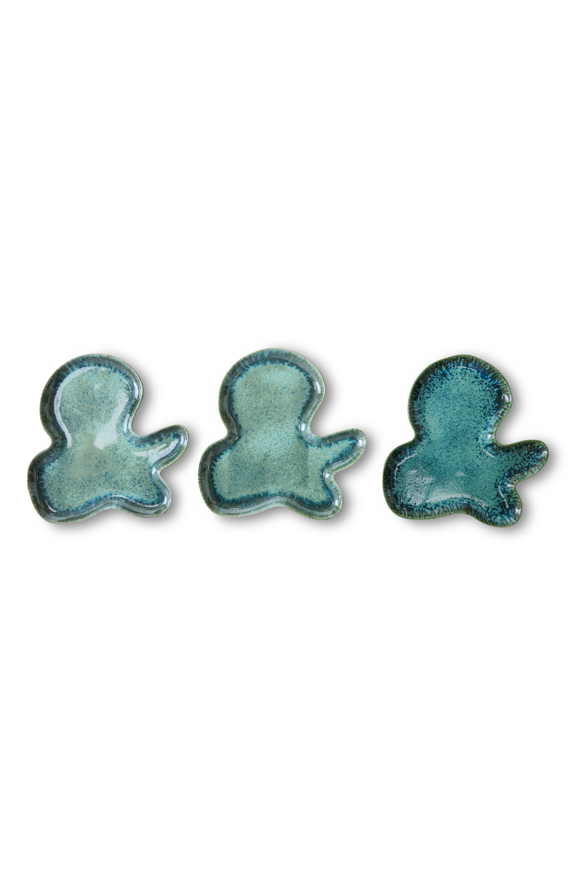 Shell plate teal