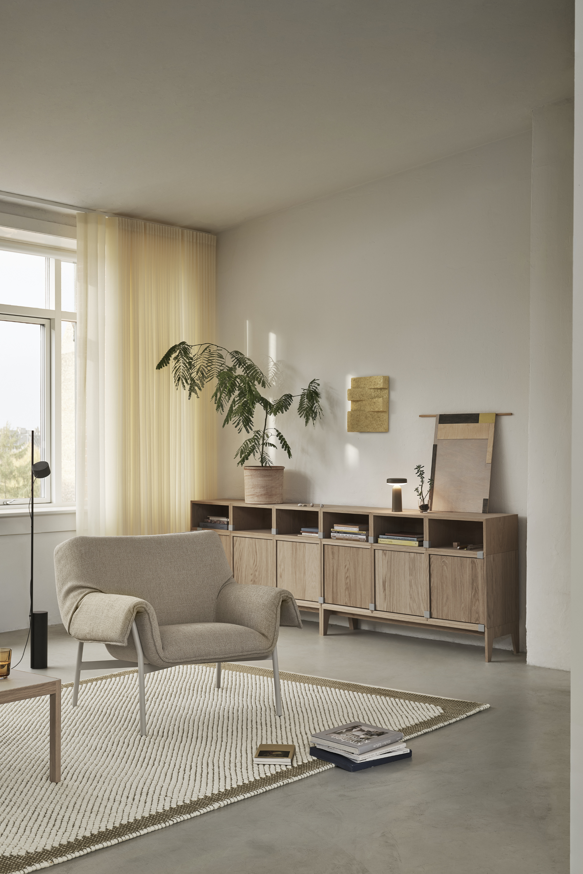 Ease Taupe Portable Lamp