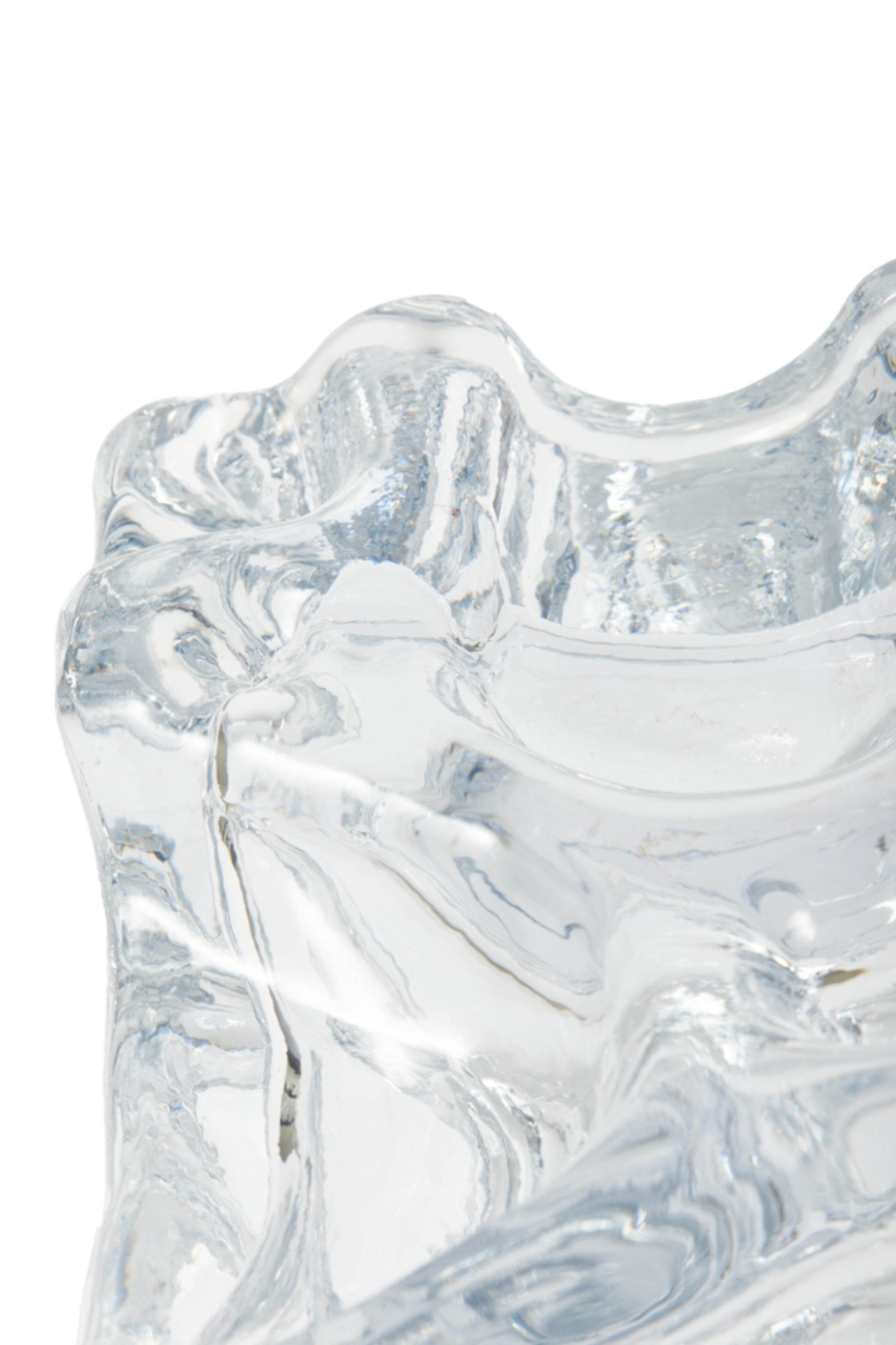 Ice Vase, clear