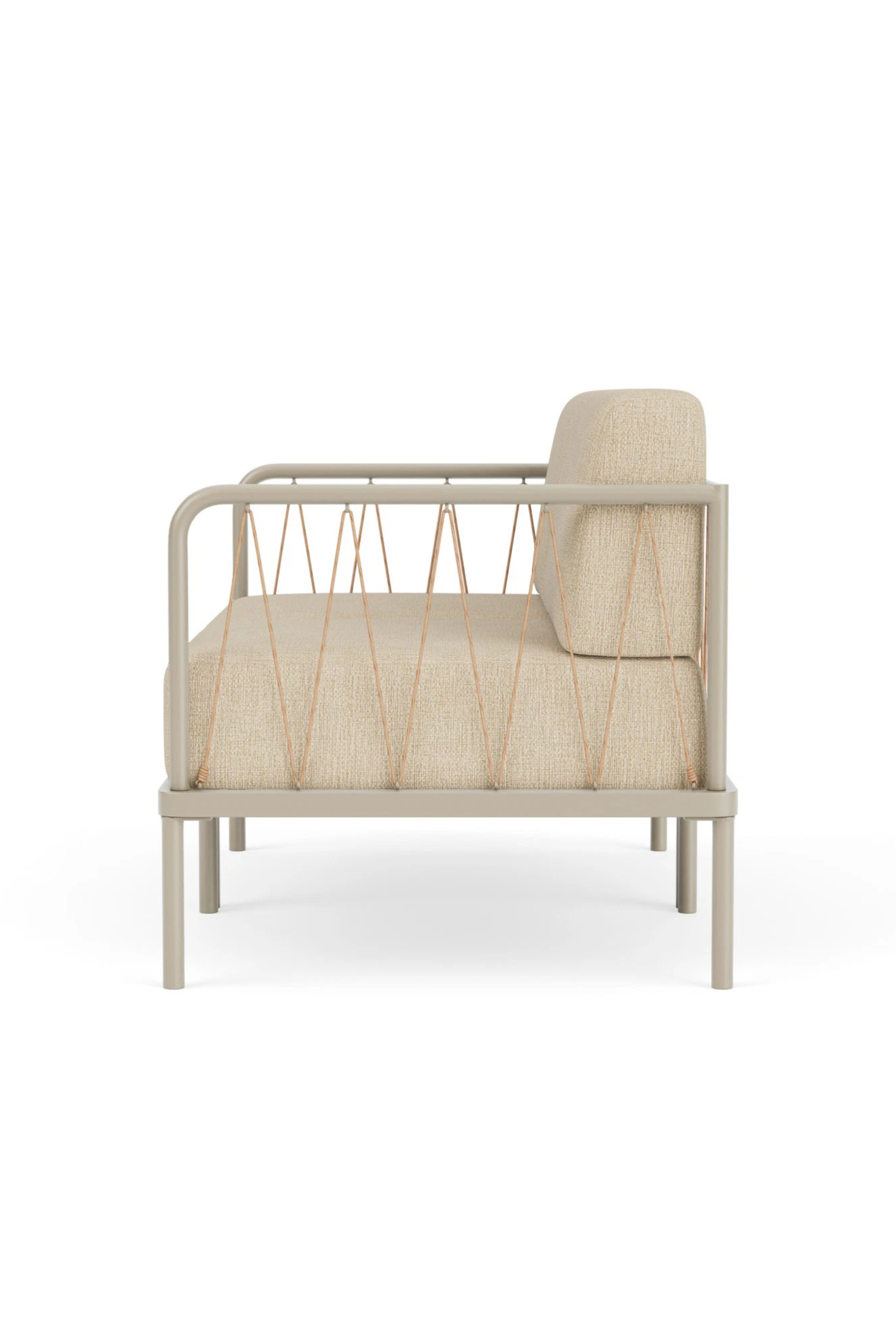 Hadley Outdoor 2-seater Sofa, marzipan