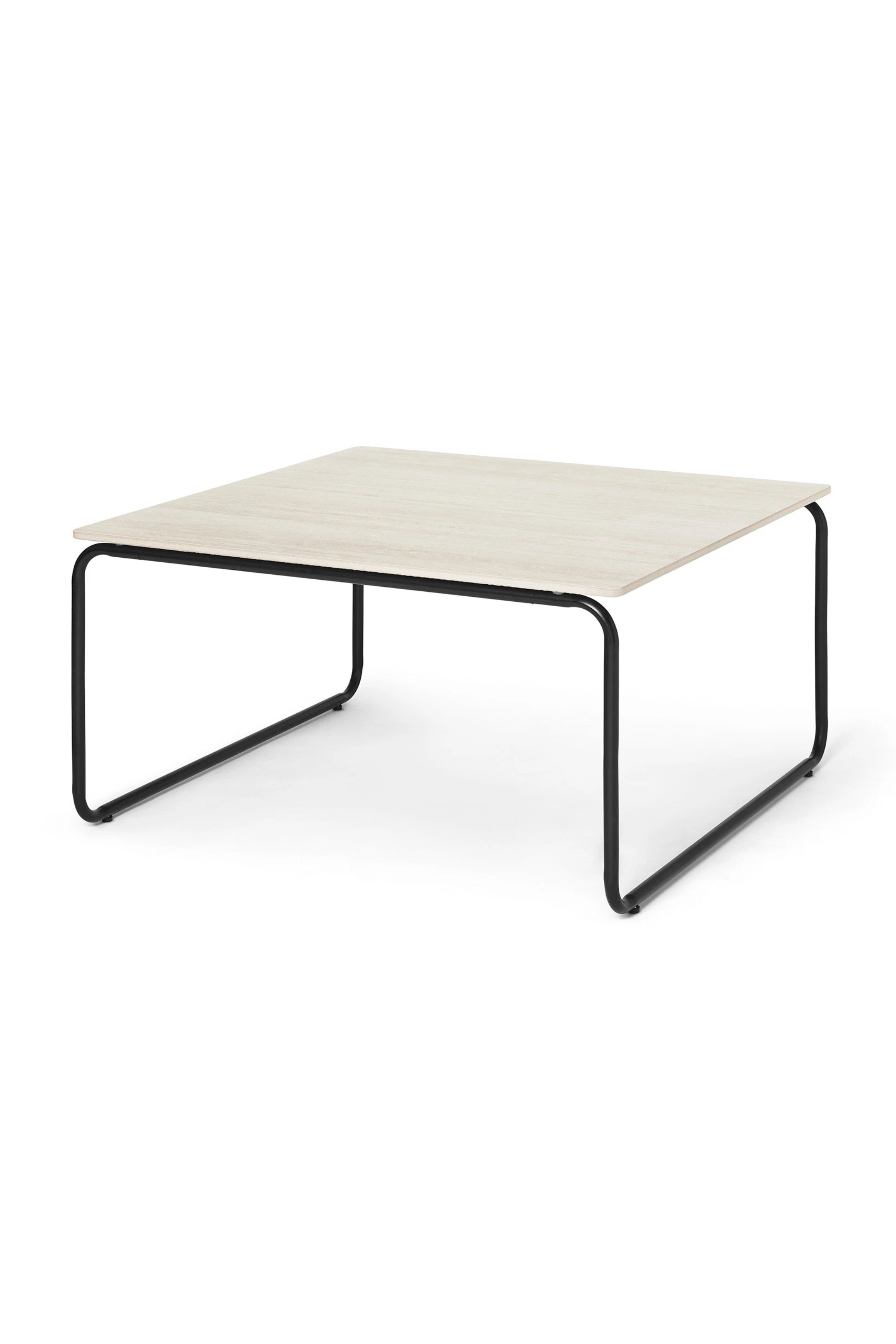 Marlon Coffee table, 70x70 cm  Black Metal