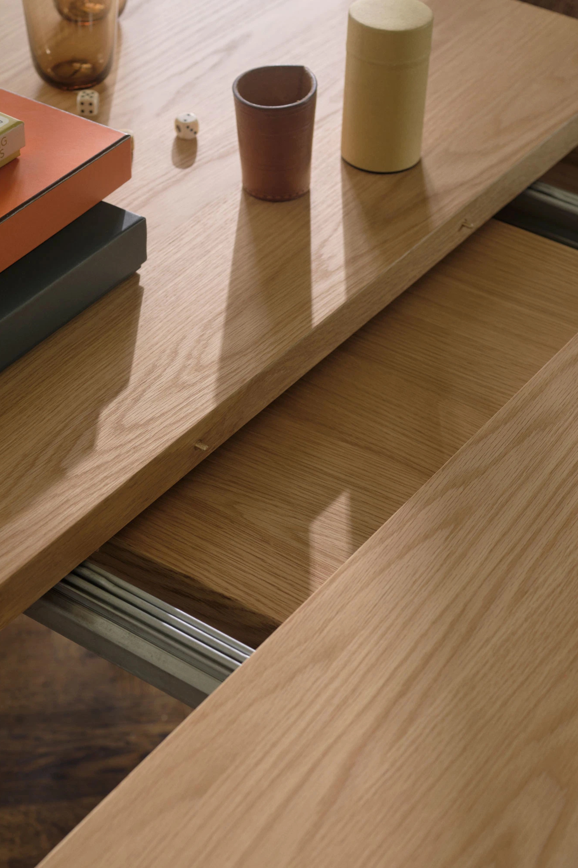 Owen Dining table, L 200-300 cm Oak