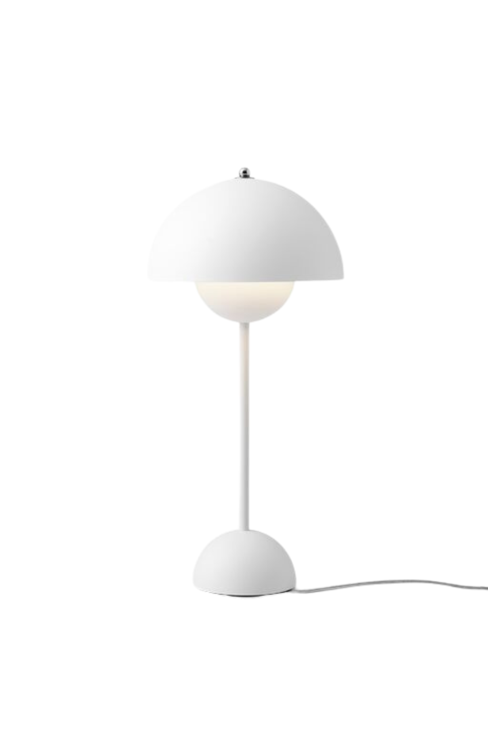 VP3 Flowerpot table lamp, matt white