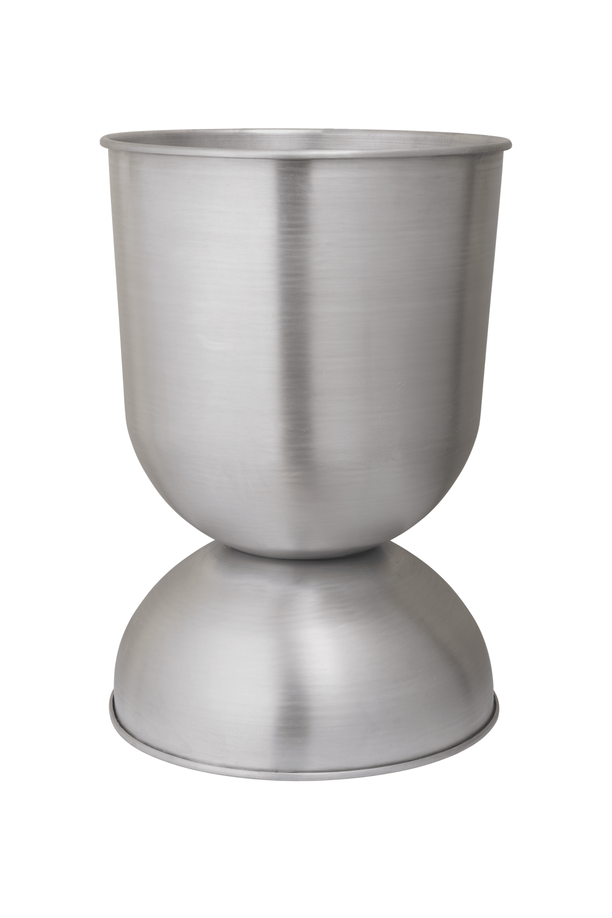 Hourglass aluminium kaspó, nagy