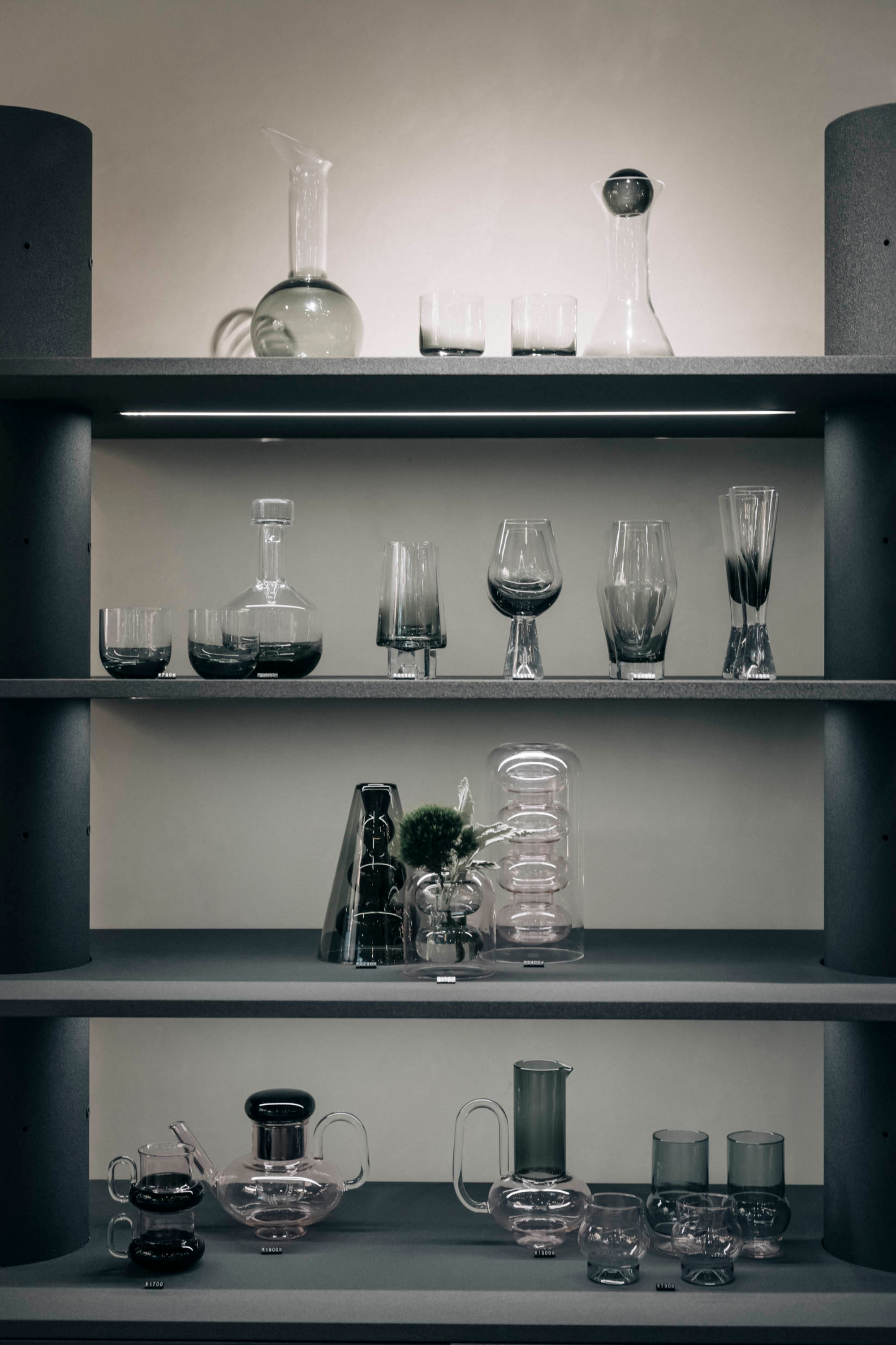 Tank borospohár szett fekete