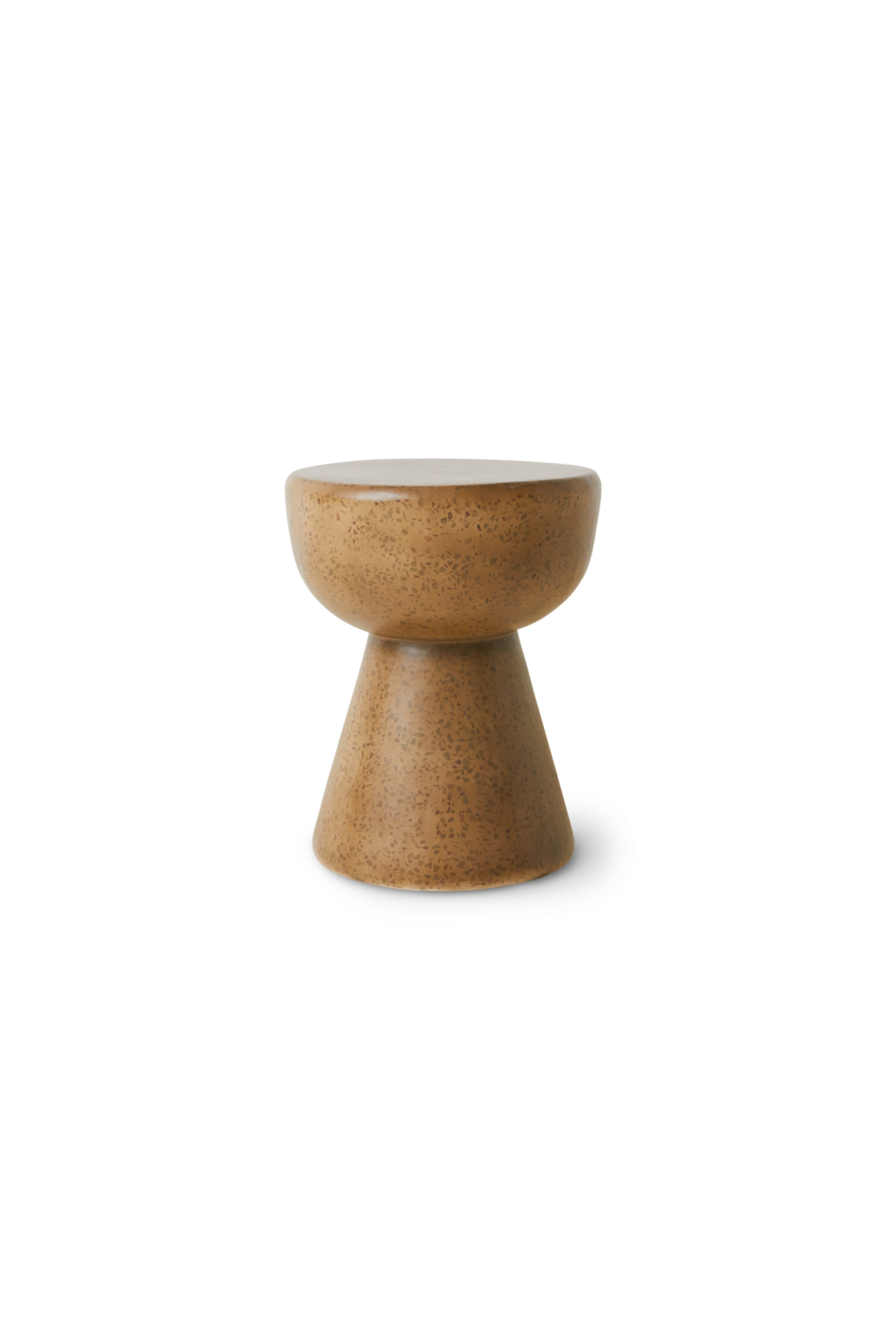 Terrazzo side table pebble