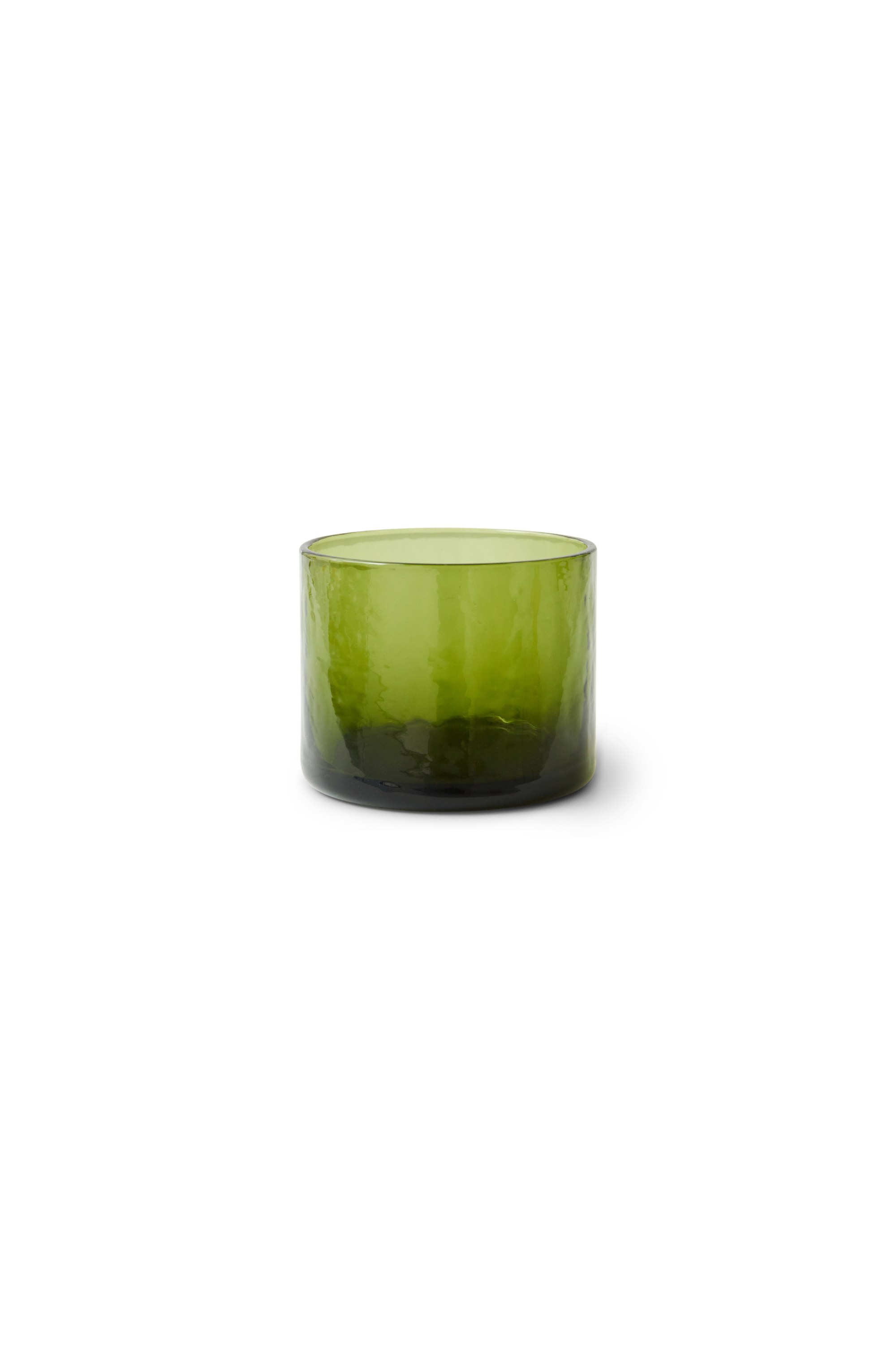 Tube glass olive