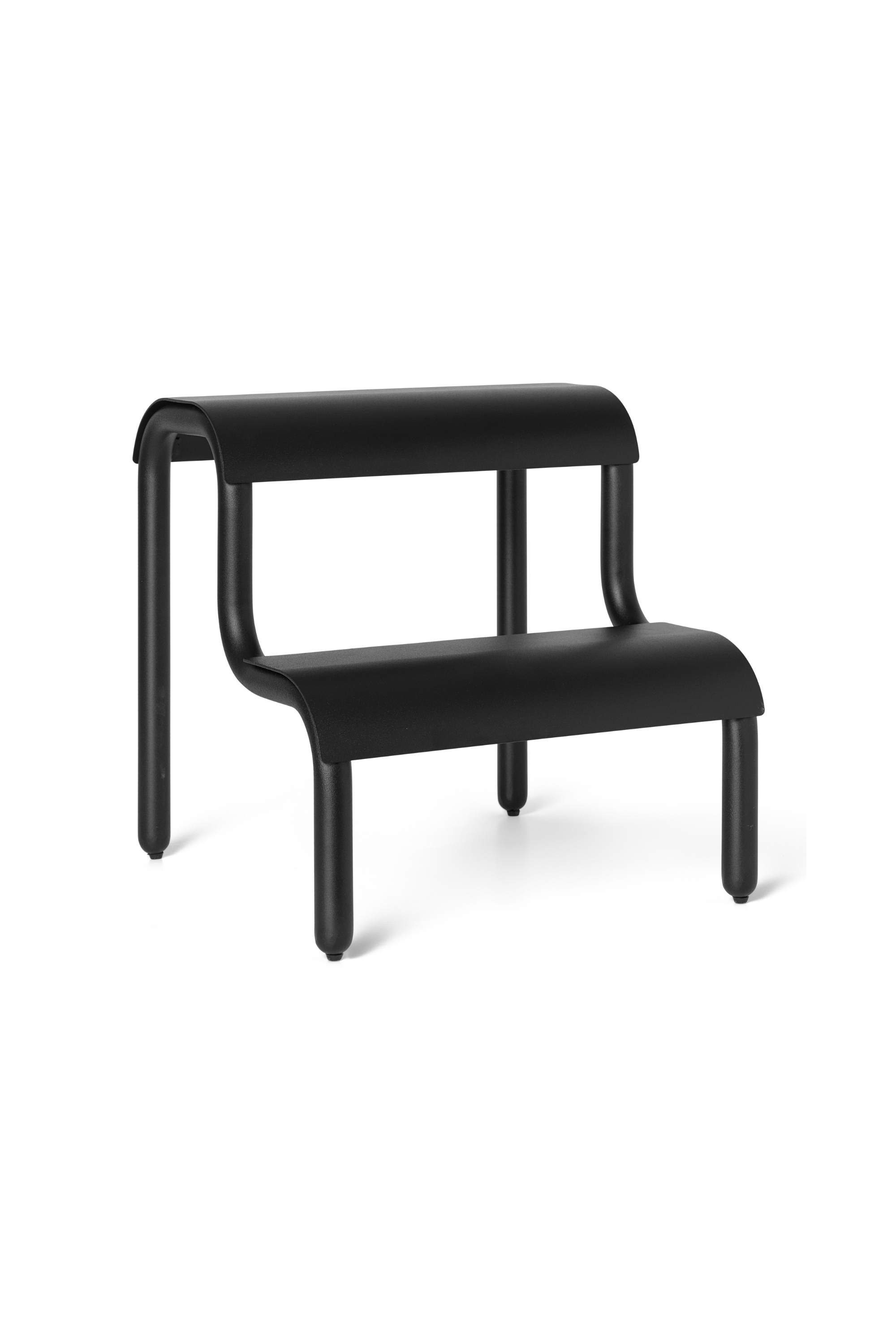 Up Step black stool