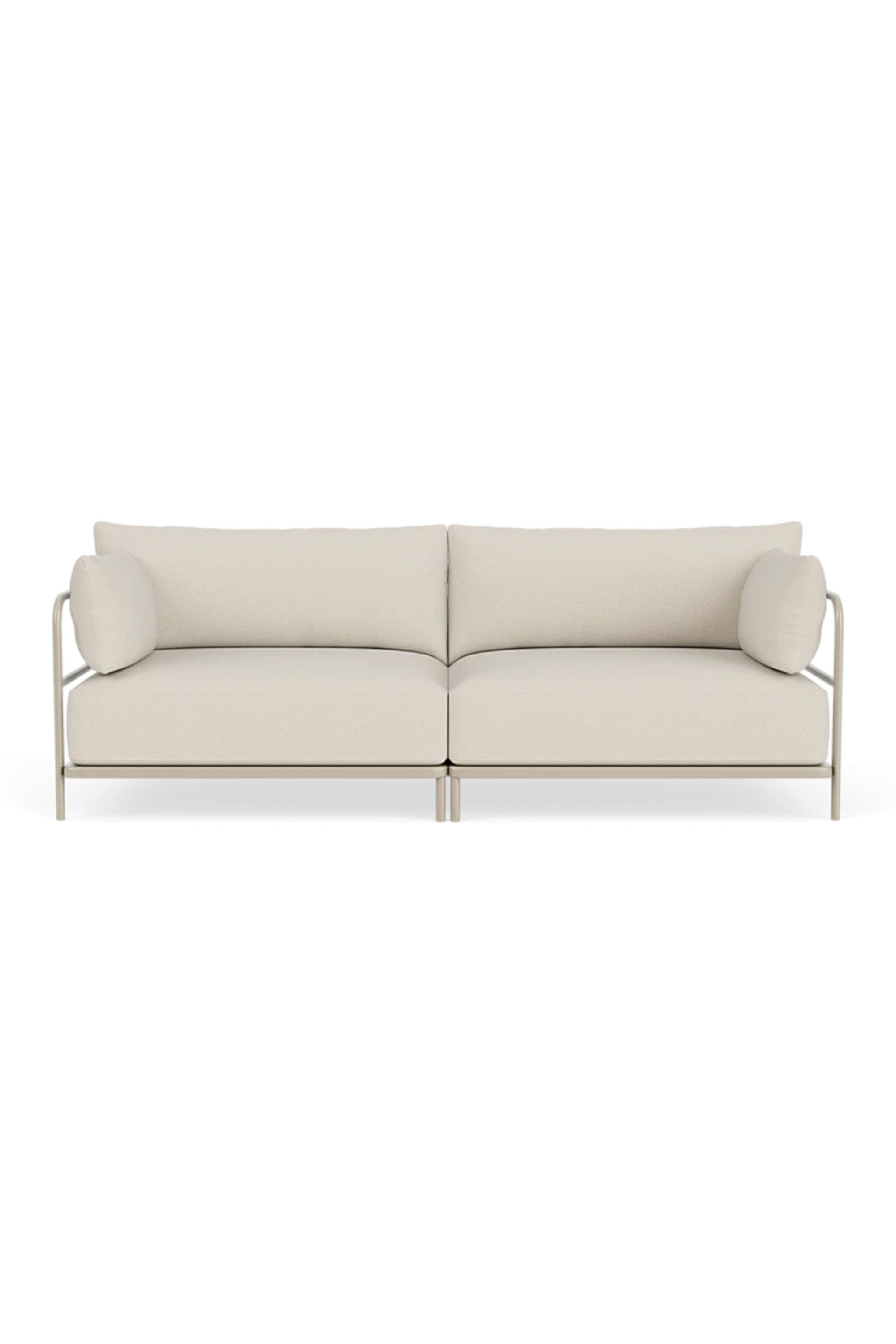 Vincent Outdoor 3-seater modular sofa Sandshell
