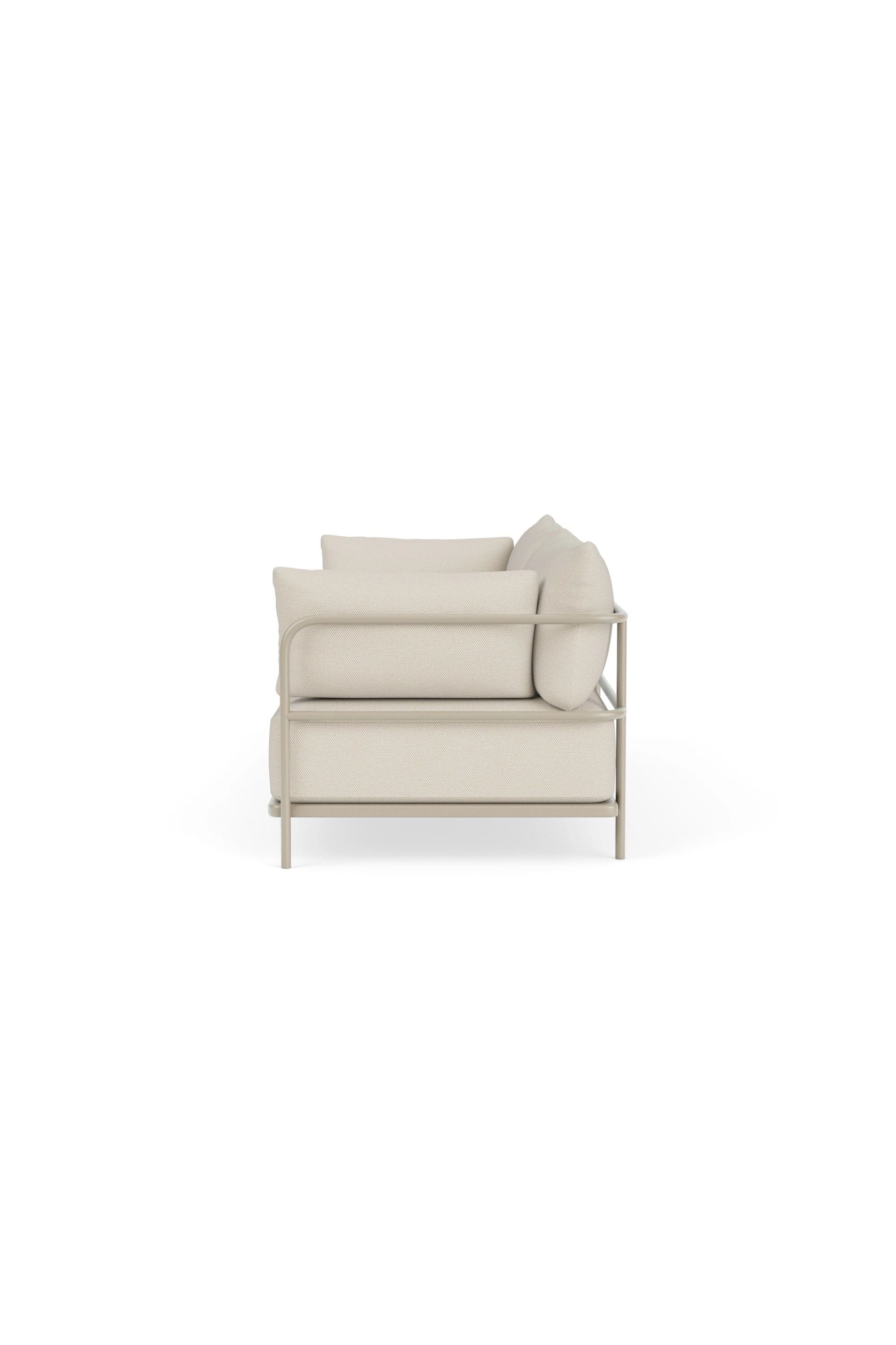 Vincent Outdoor 3-seater modular sofa Sandshell