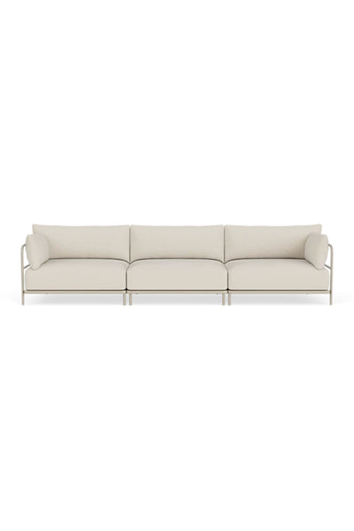 Vincent Outdoor 3,5-seater modular sofa Sandshell