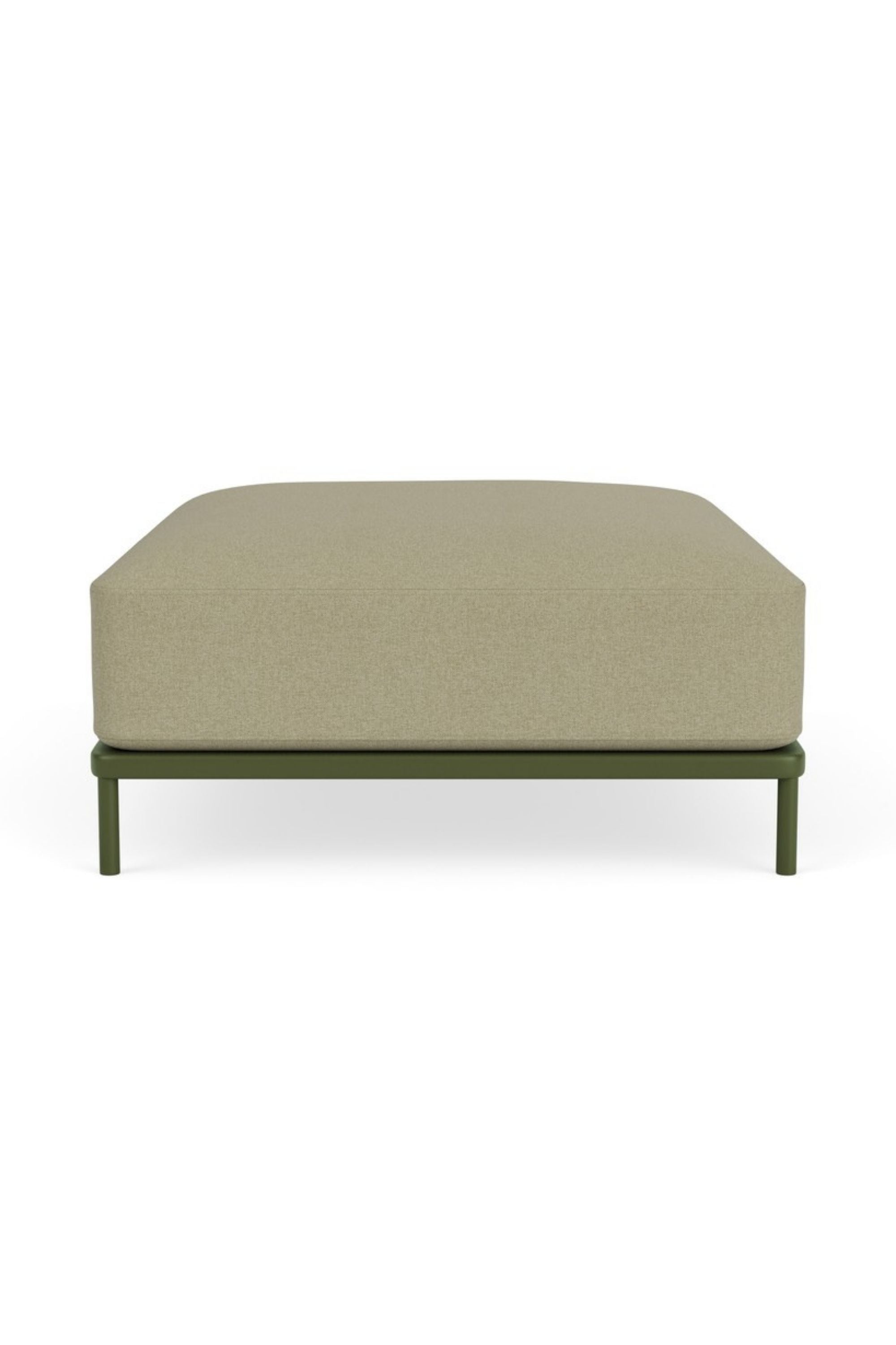Vincent Outdoor Module footrest Clary Sage Green