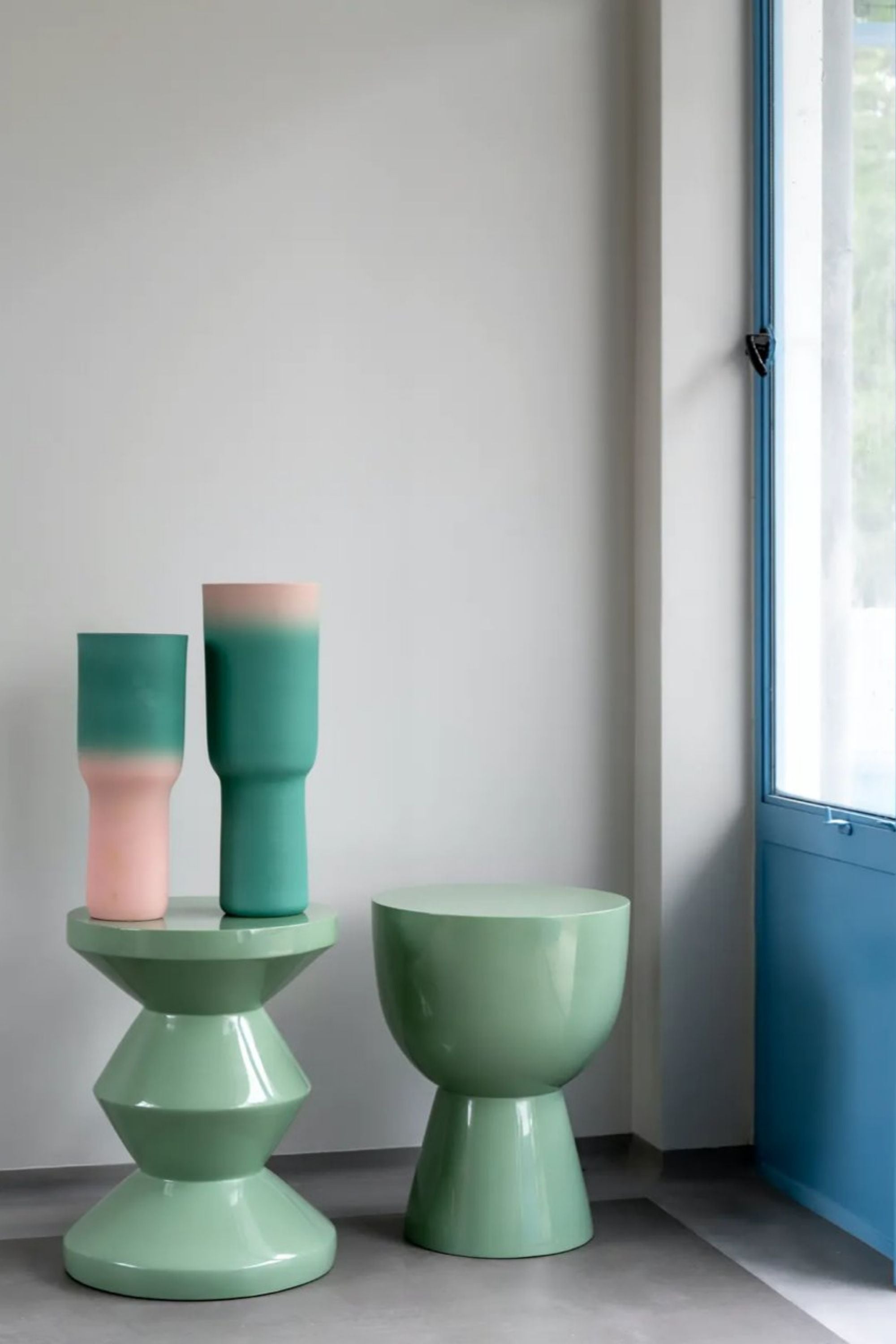 Zig Zag olívazöld ülőke