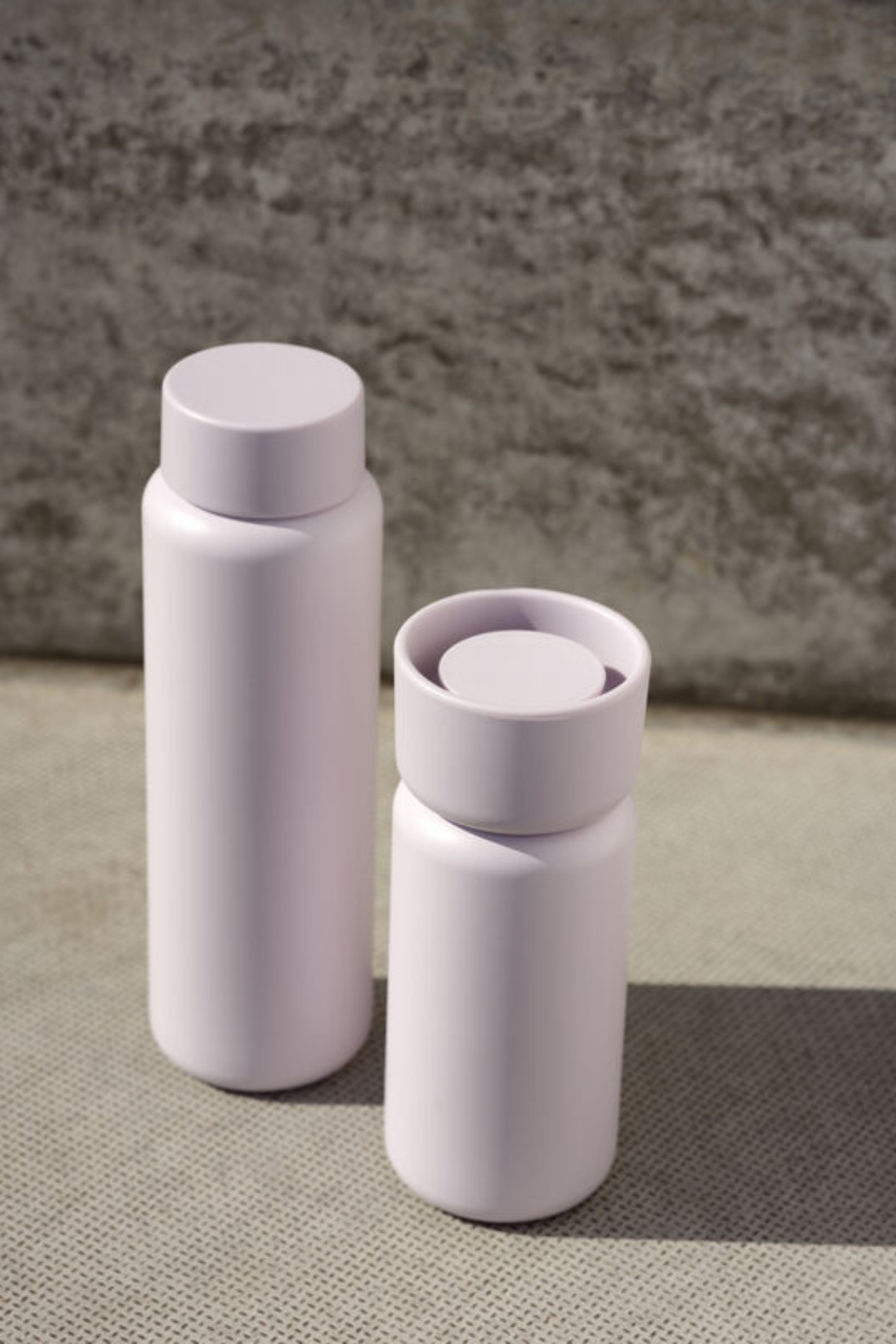 Singles Thermo mug with two lids lupine