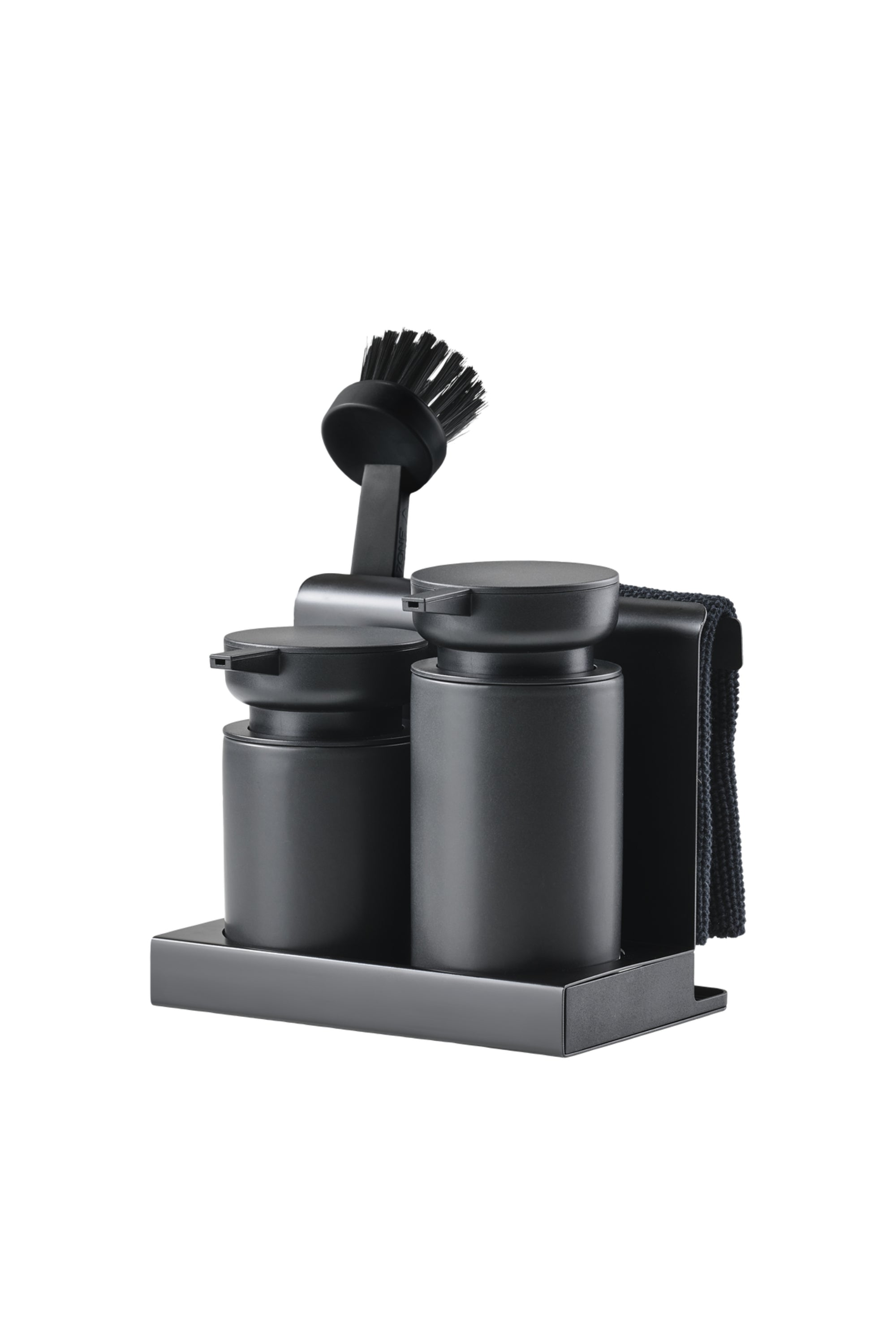 Zone DIISH black dishwashing set