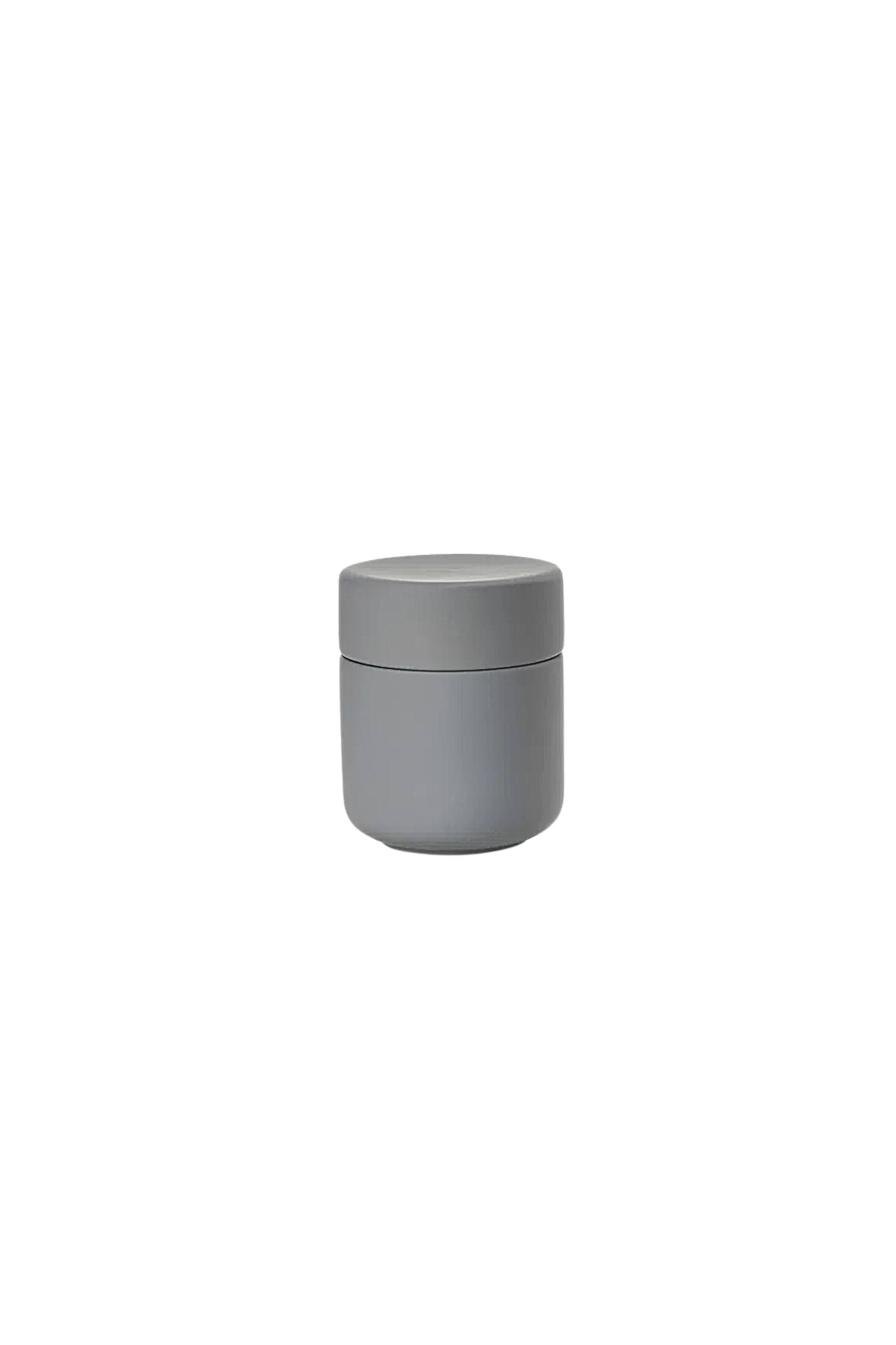 Ume jar with lid grey