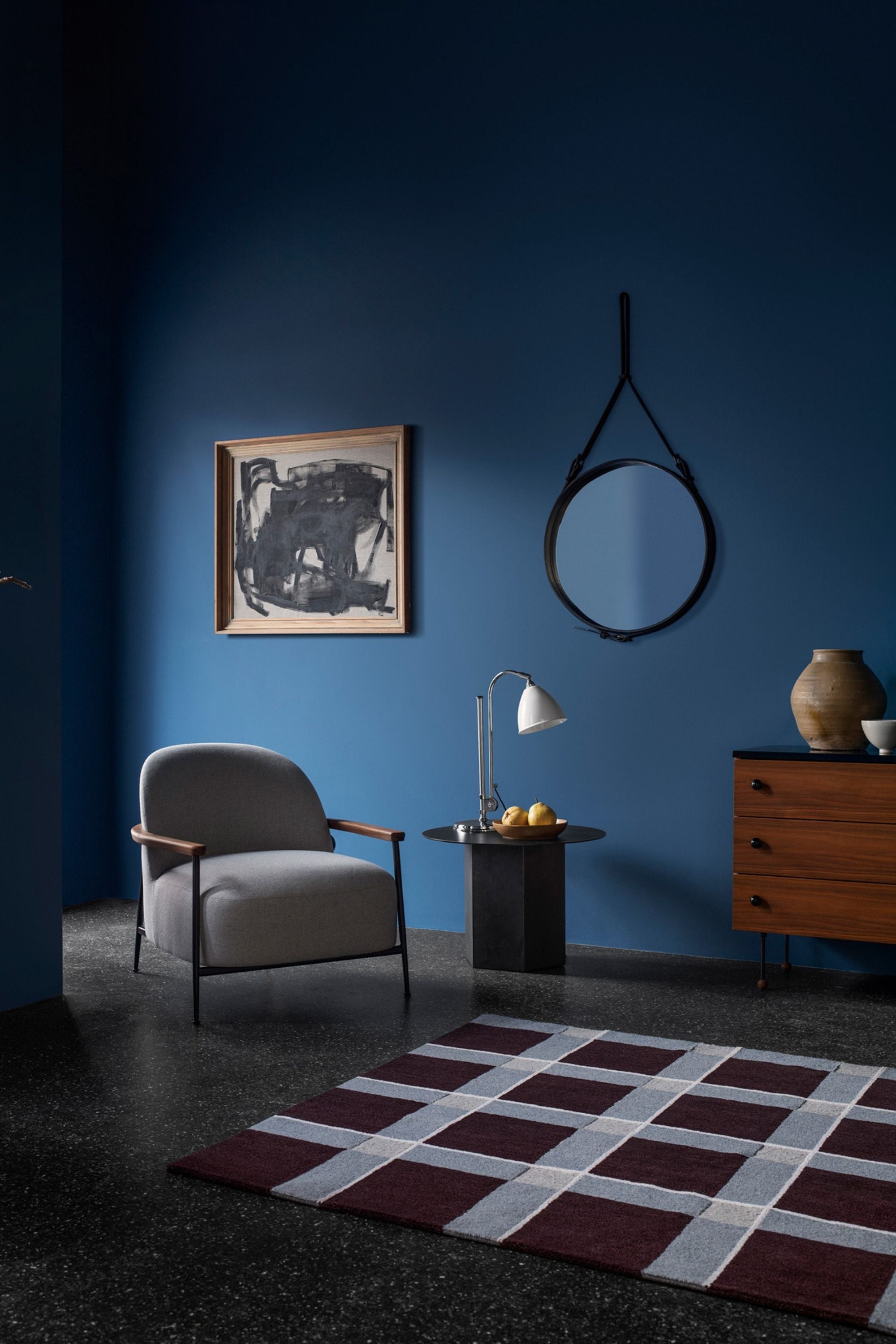 Adnet Kör alakú falitükör ø70 cm