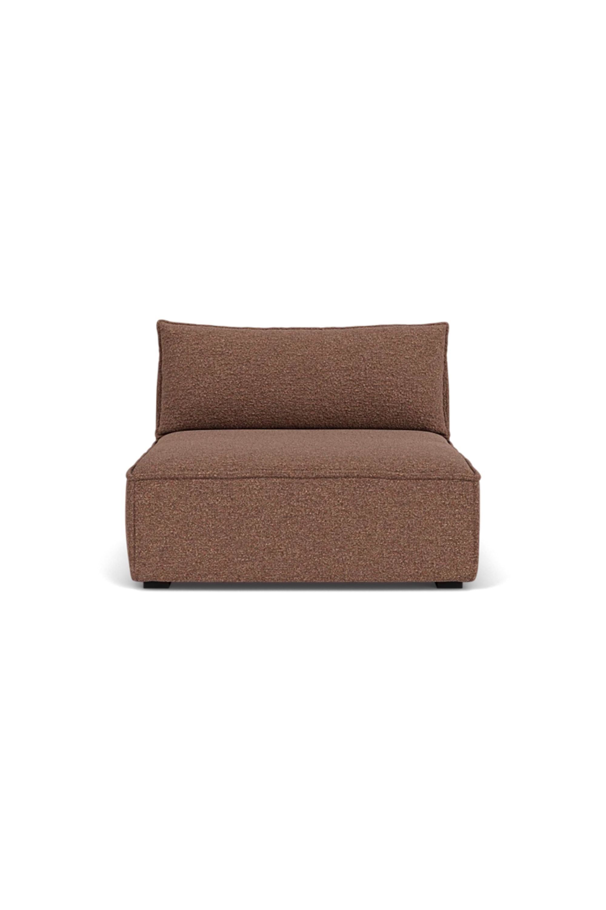 Daphne Sofa Module 1 Pebble Rust