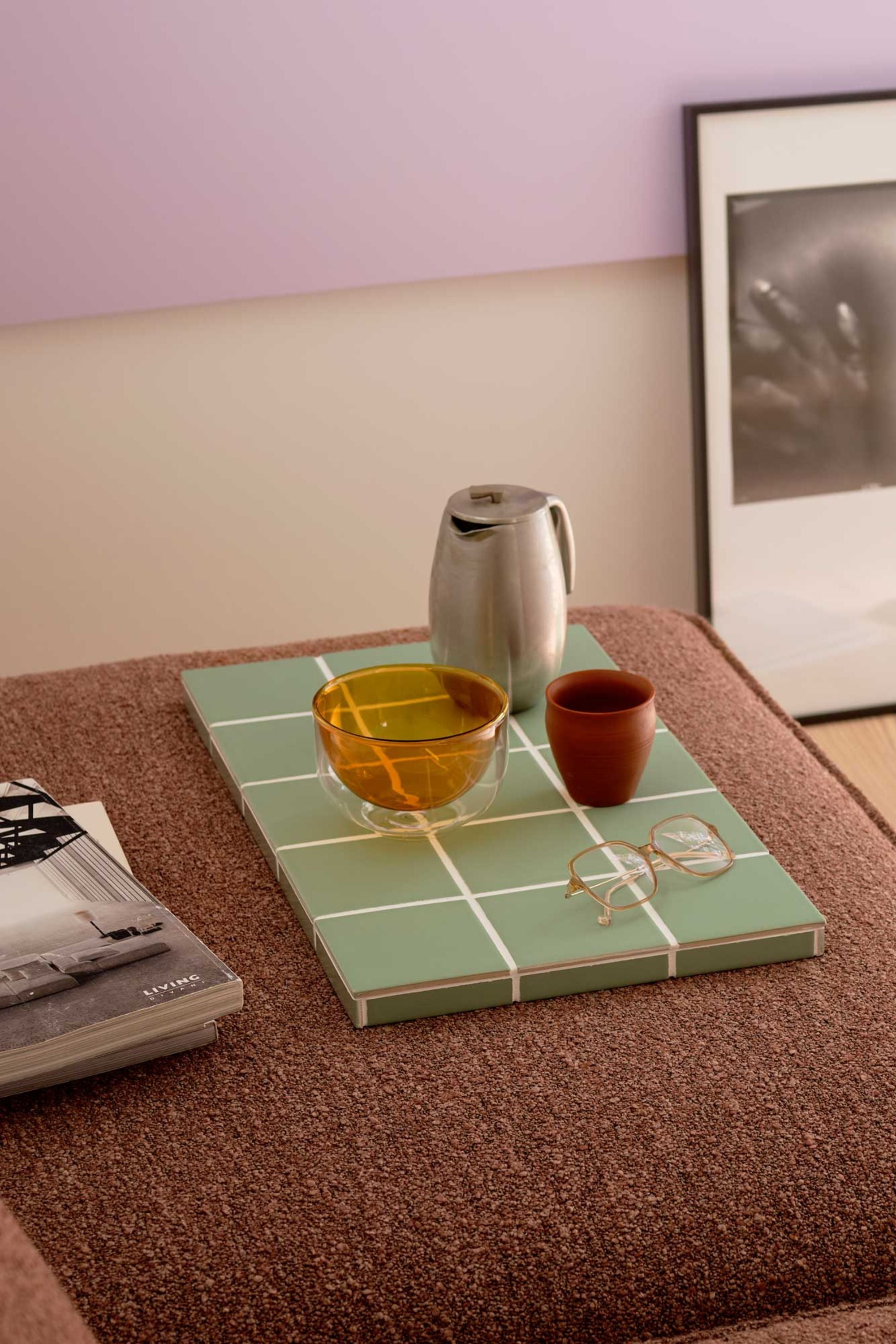 Daphne Pebble Rust moduláris kanapé közép elem