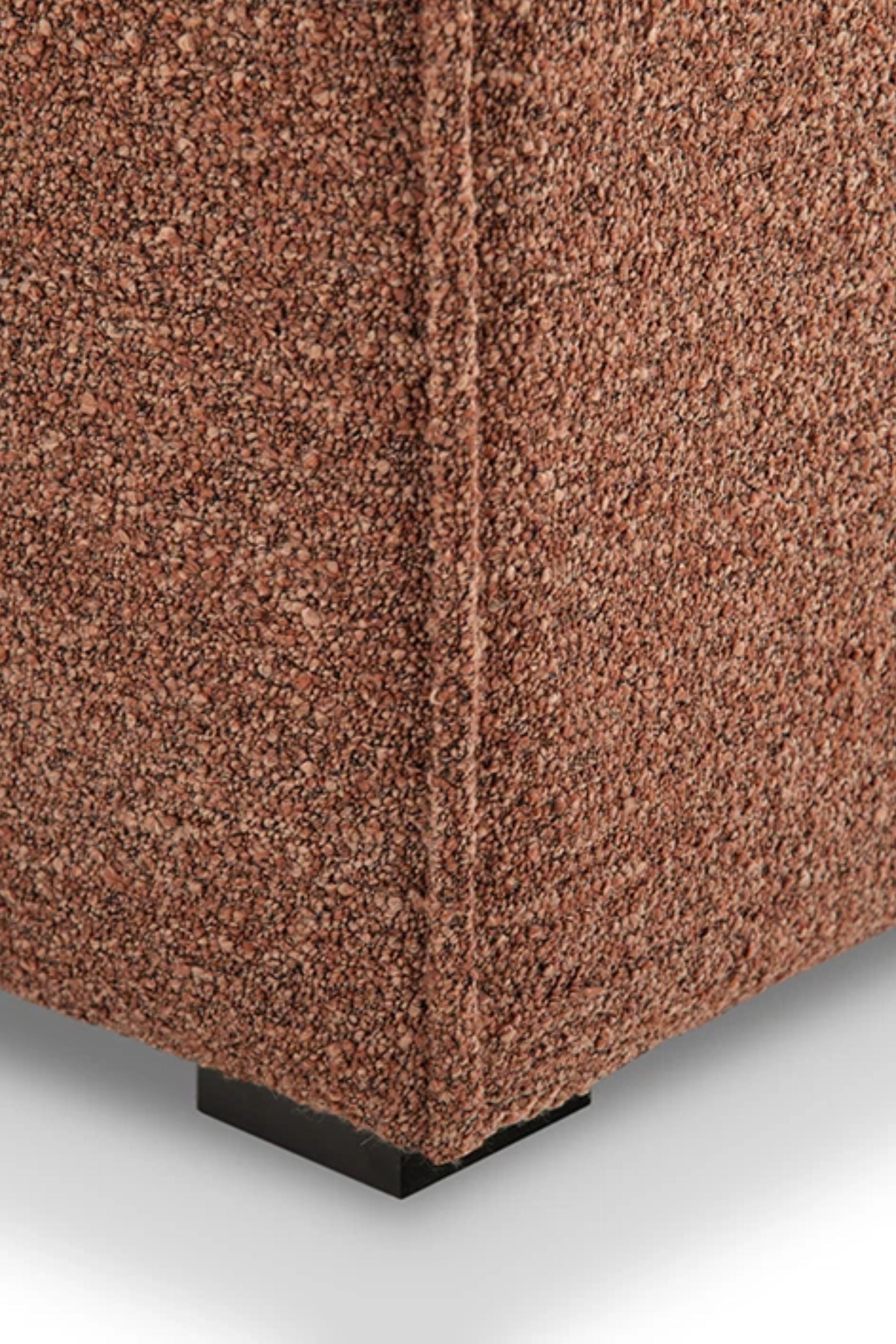 Daphne Sofa Module Corner Right Pebble Rust