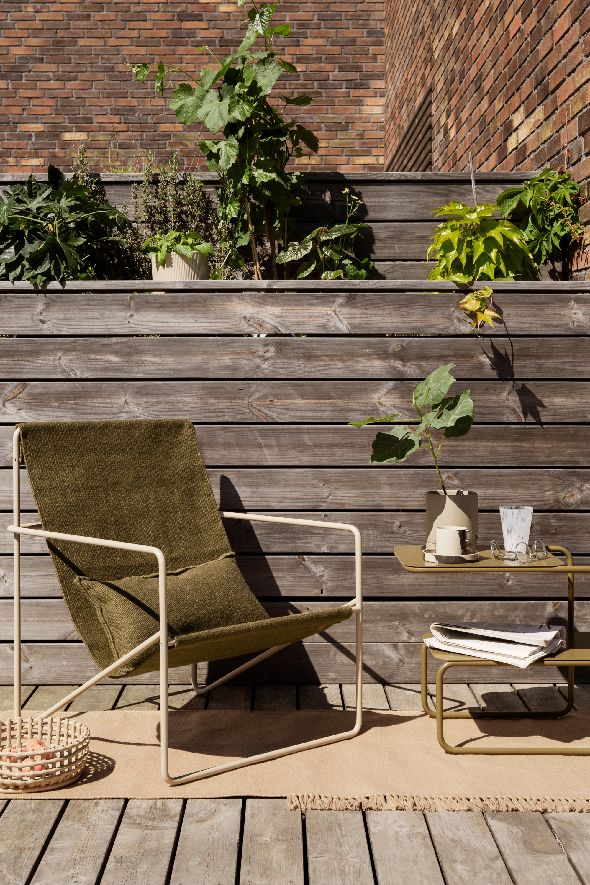 Desert Cushion - Olive