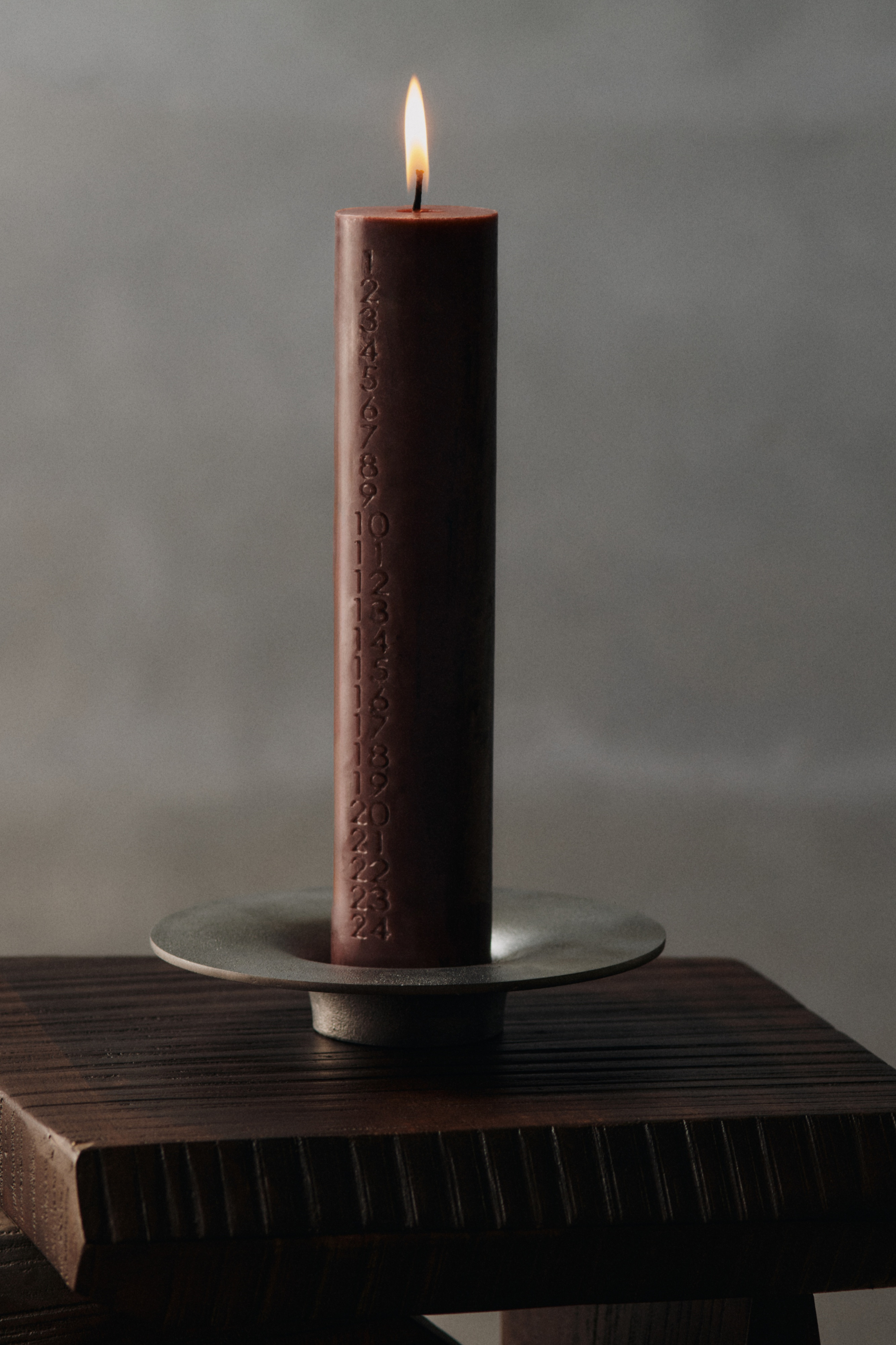 Mura Adventi gyertya sötét szőlő