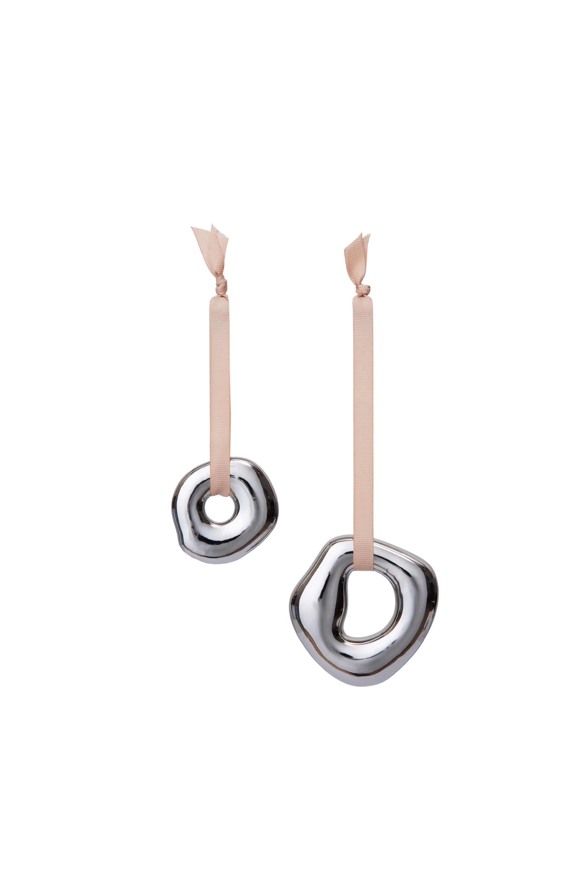 Orrith díszek 2 darabos ezüst szett