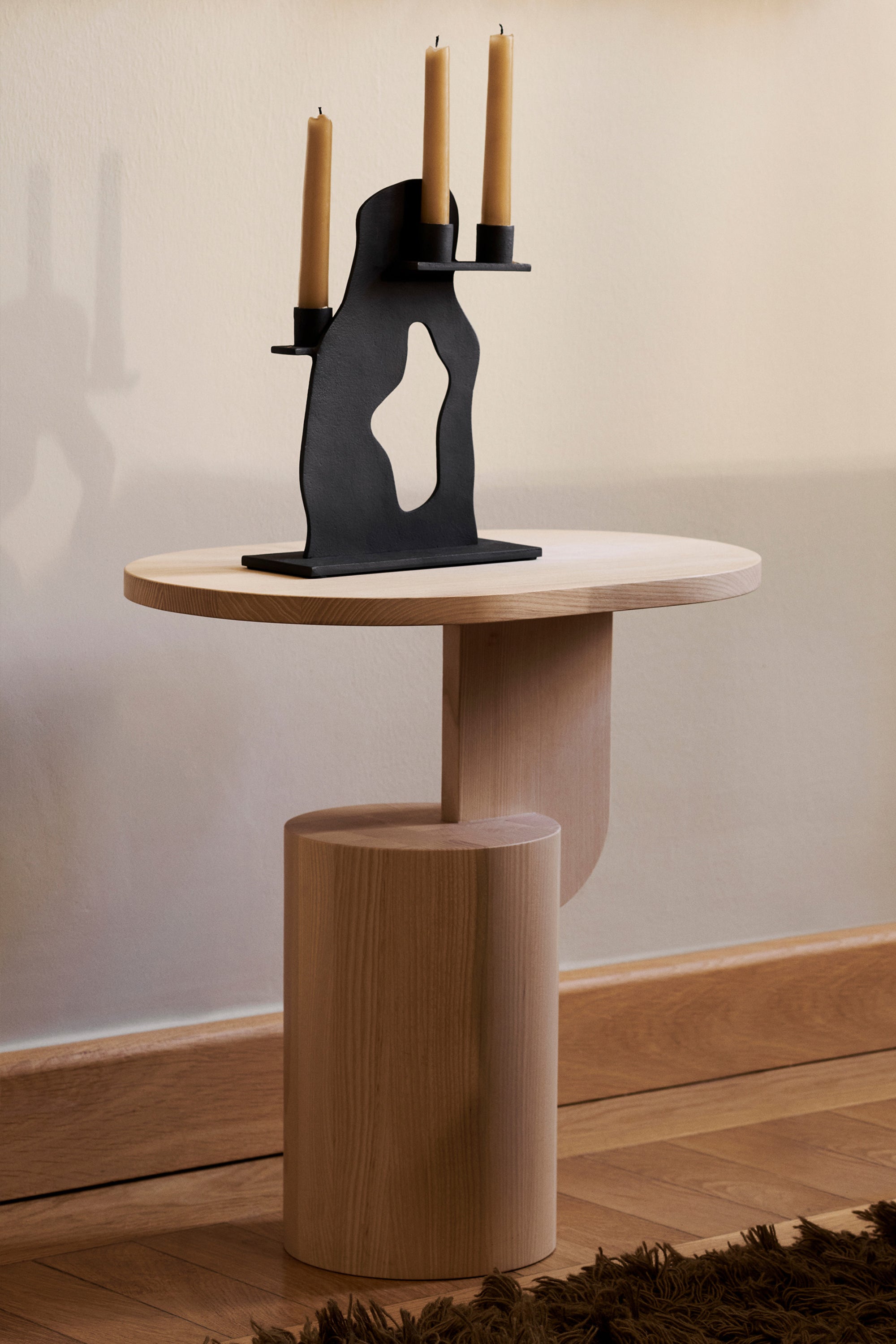 Insert Side Table Natural Ash