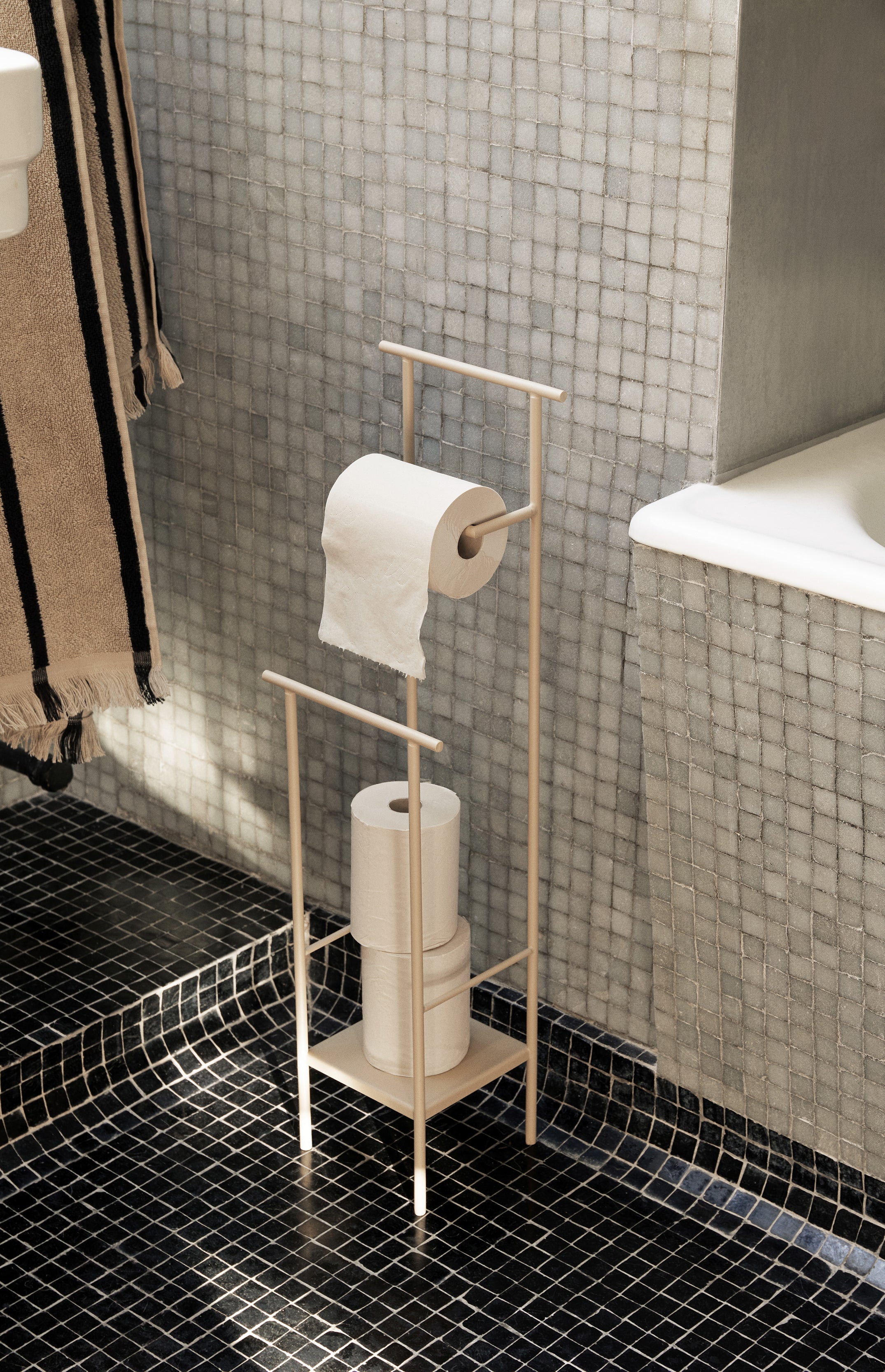 Dora Toilet Paper Stand Cashmere