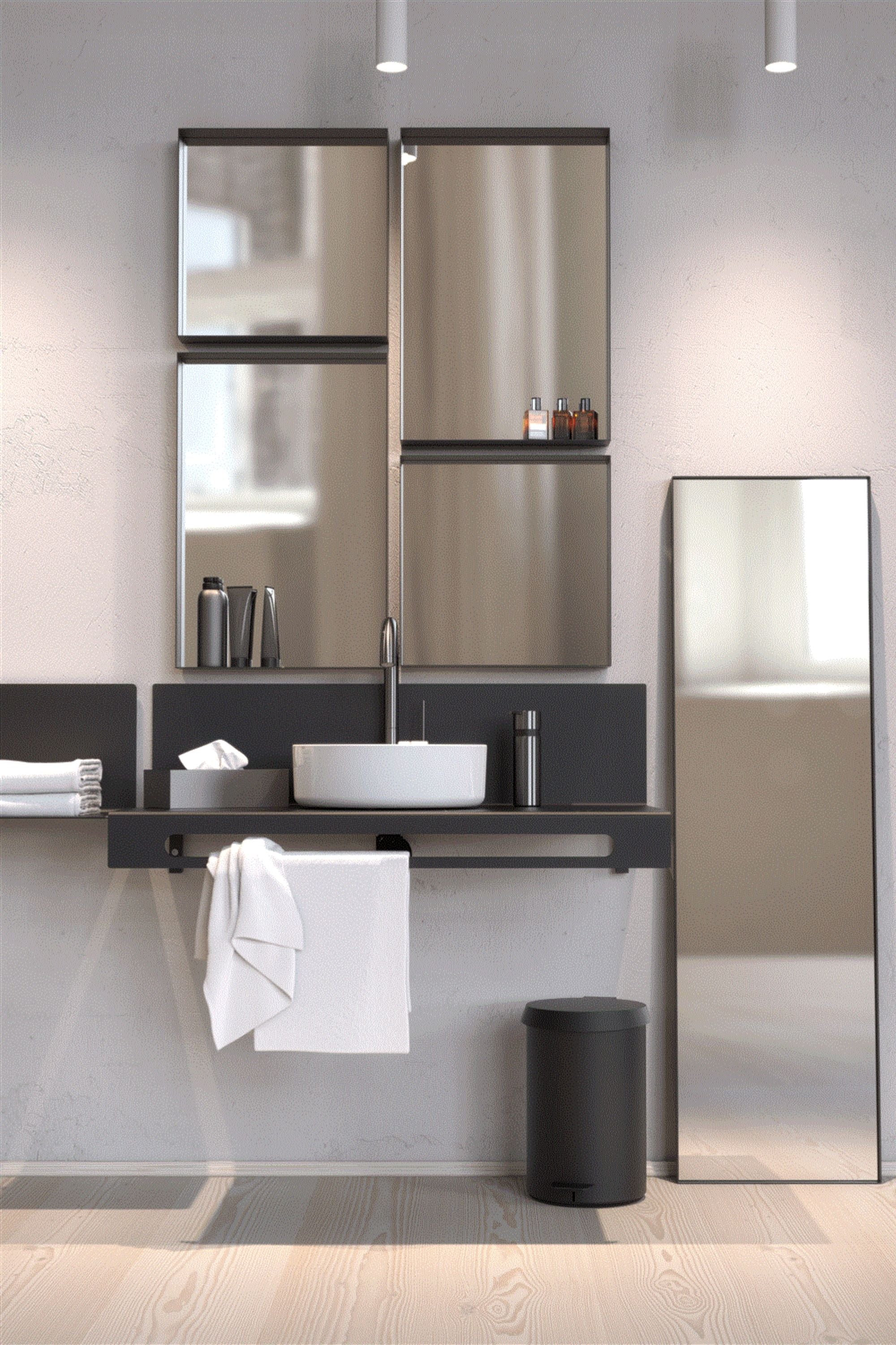 Tissue Dispenser 1953 brushed black