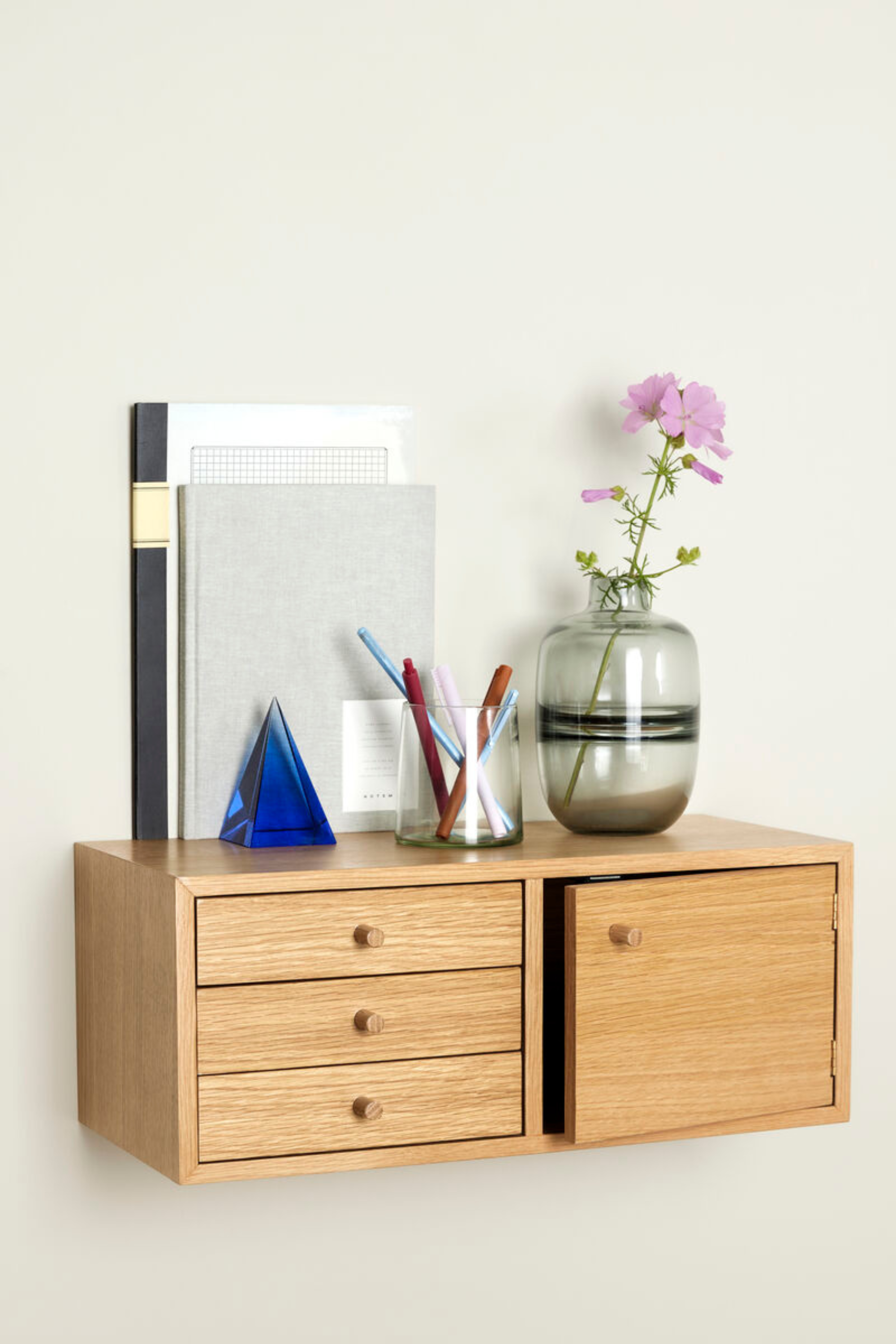 Prism papírnehezék, kék