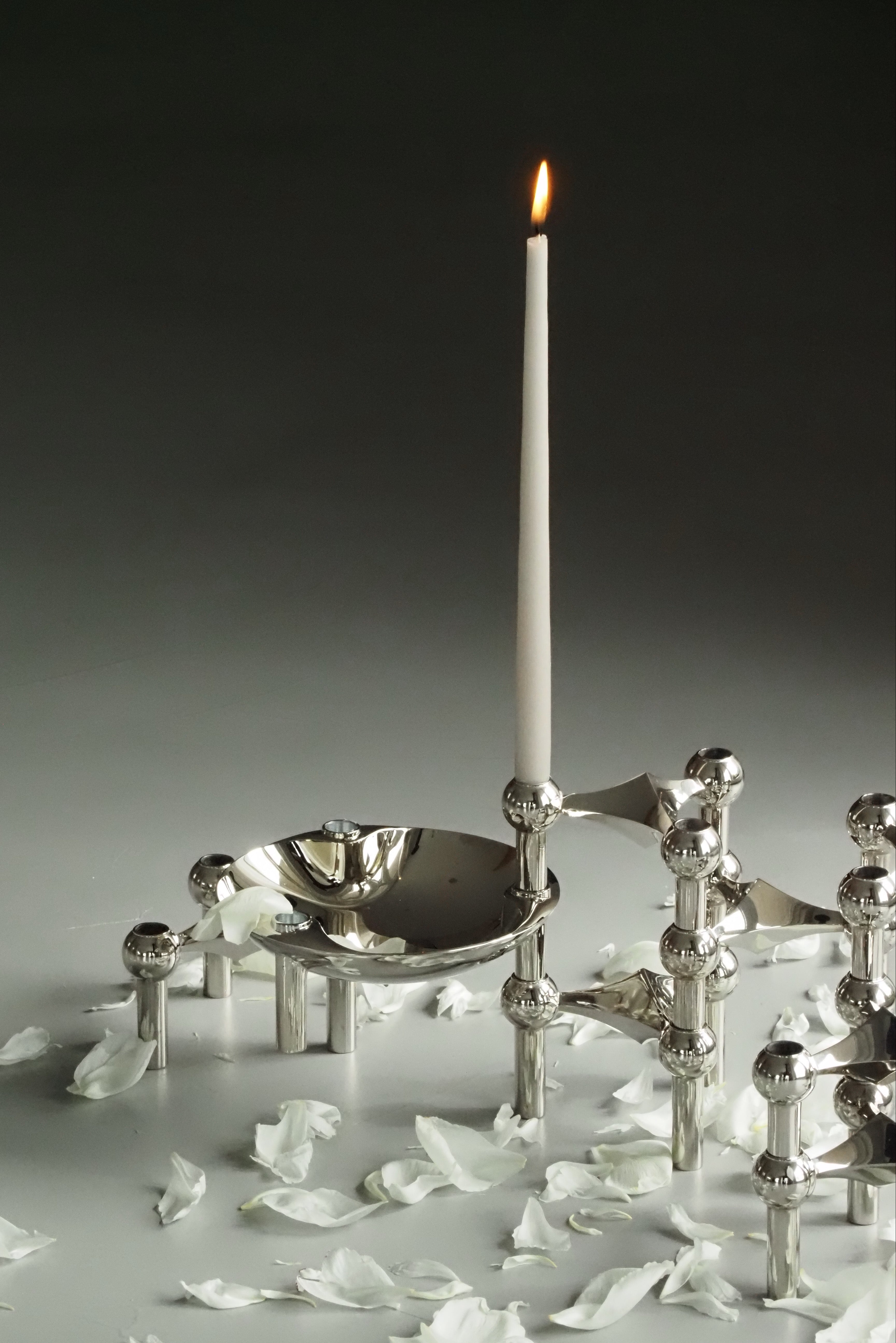 STOFF Nagel Törtfehér gyertyaszett 6 db