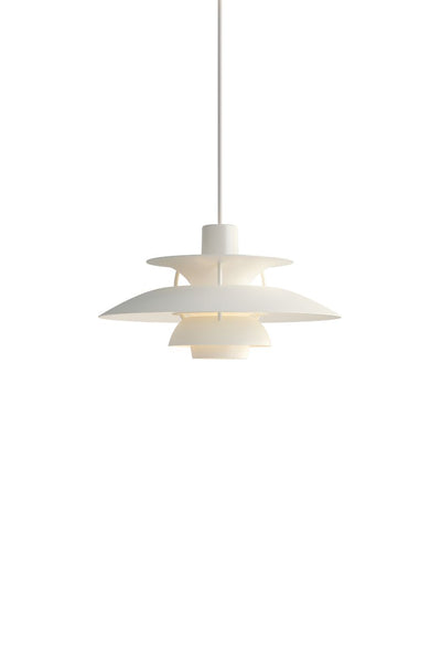 PH 5 Mini Monochrome White Pendant | Louis Poulsen | Home of Solinfo