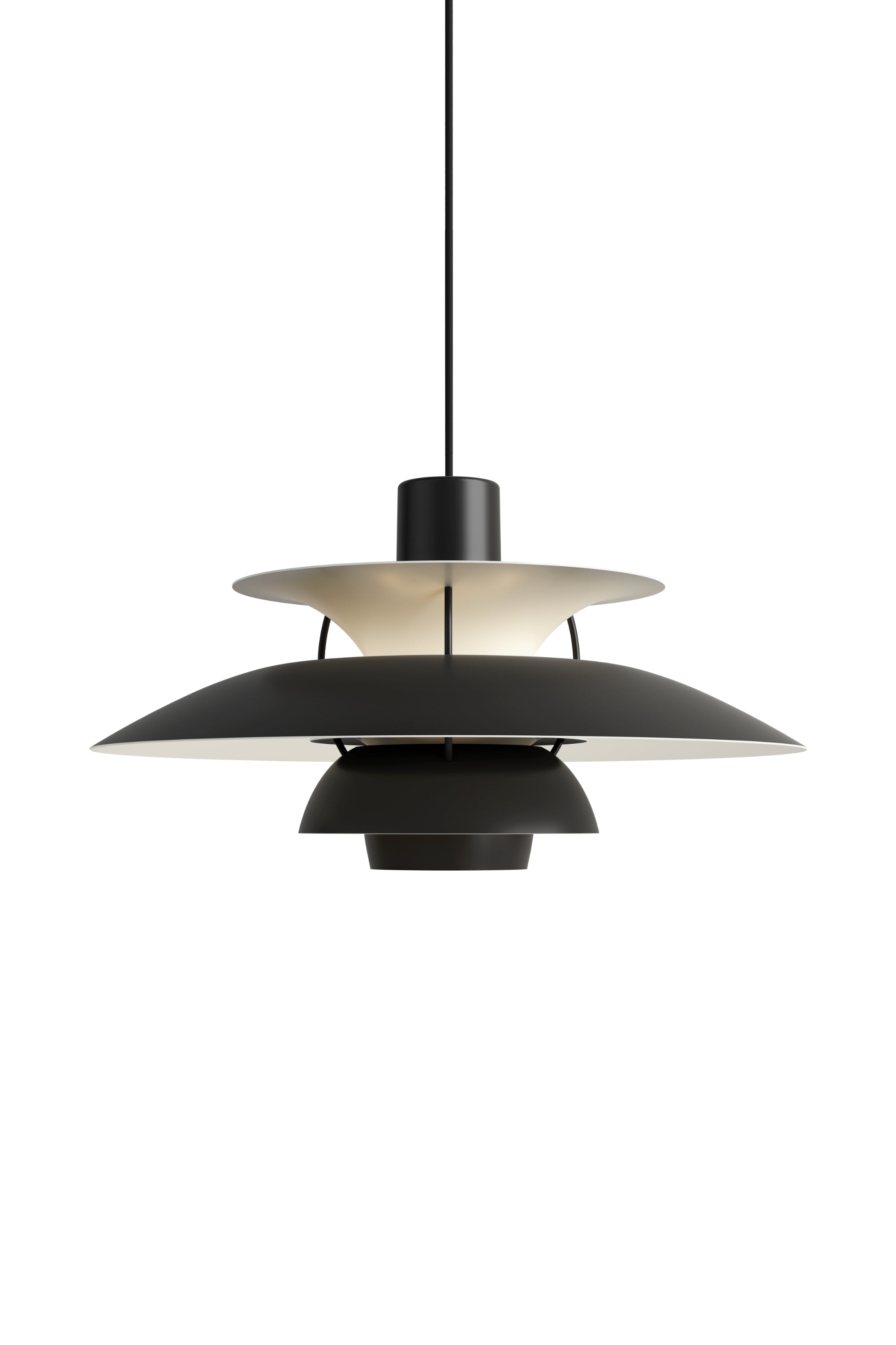 PH 5 Monochrome Black Pendant