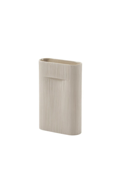 Ridge bézs váza 35cm