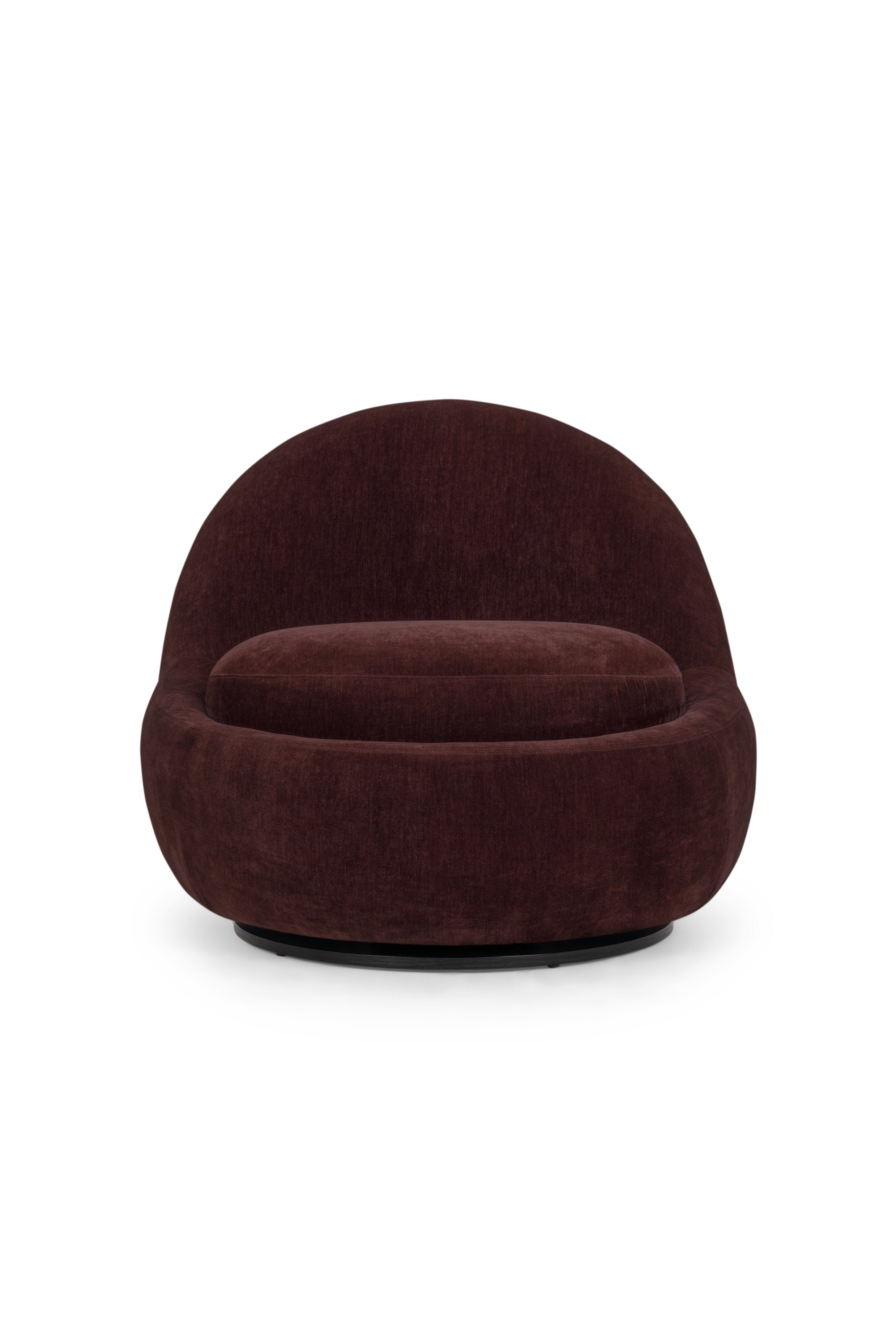 Babette Moss Burgundy forgó fotel
