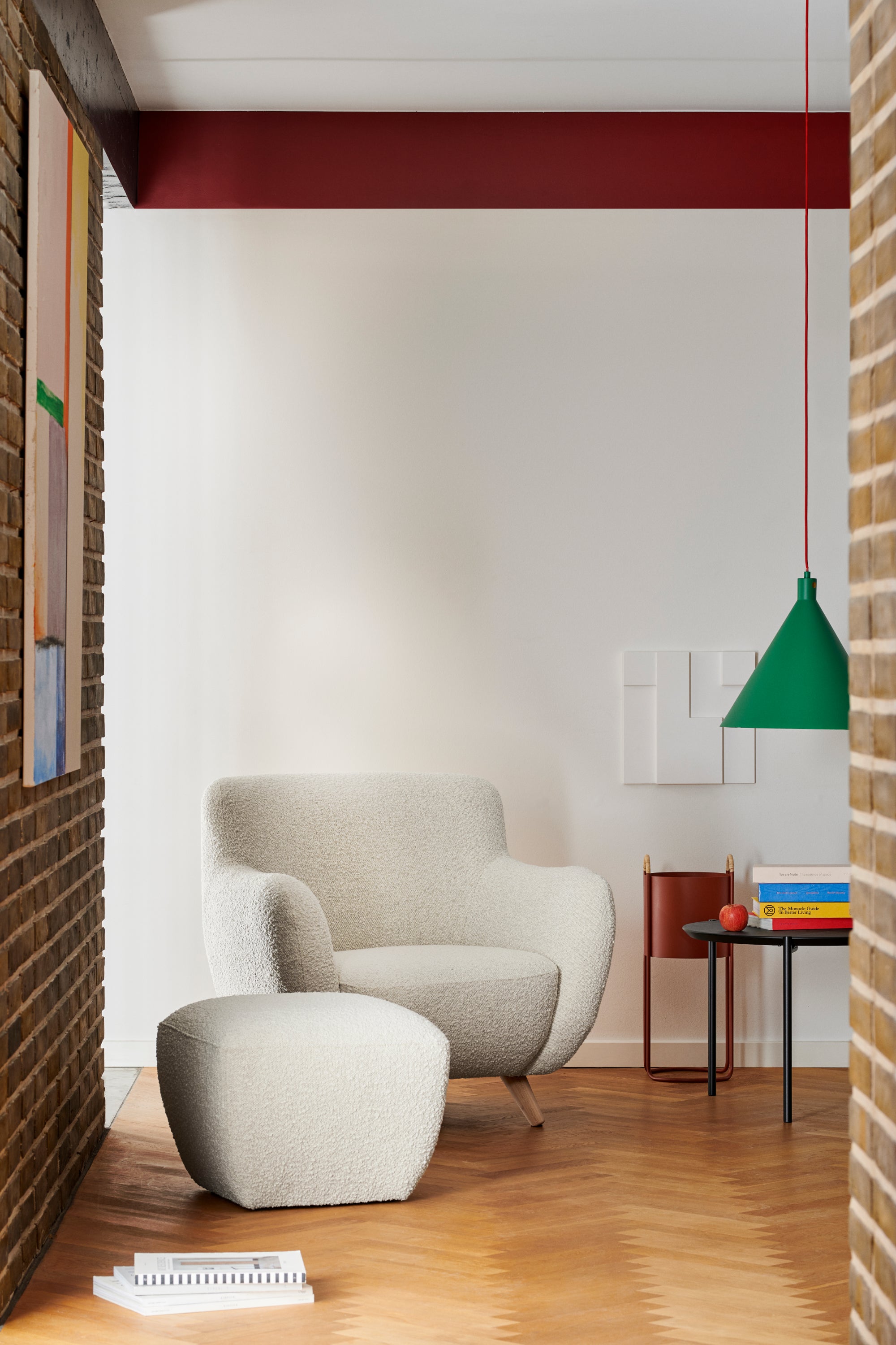 Otis Maya Cream fotel