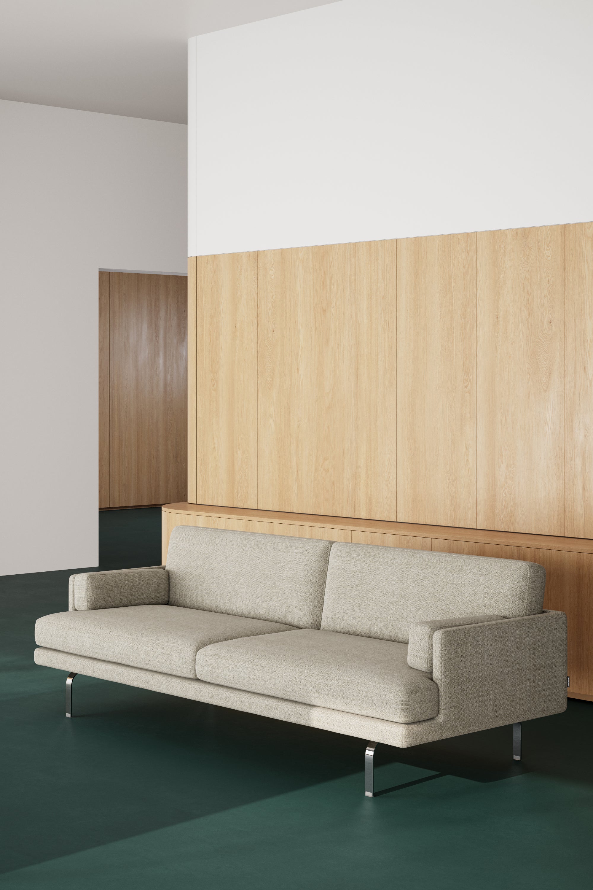 Ernest Sofa 3 Vega Sand Dune