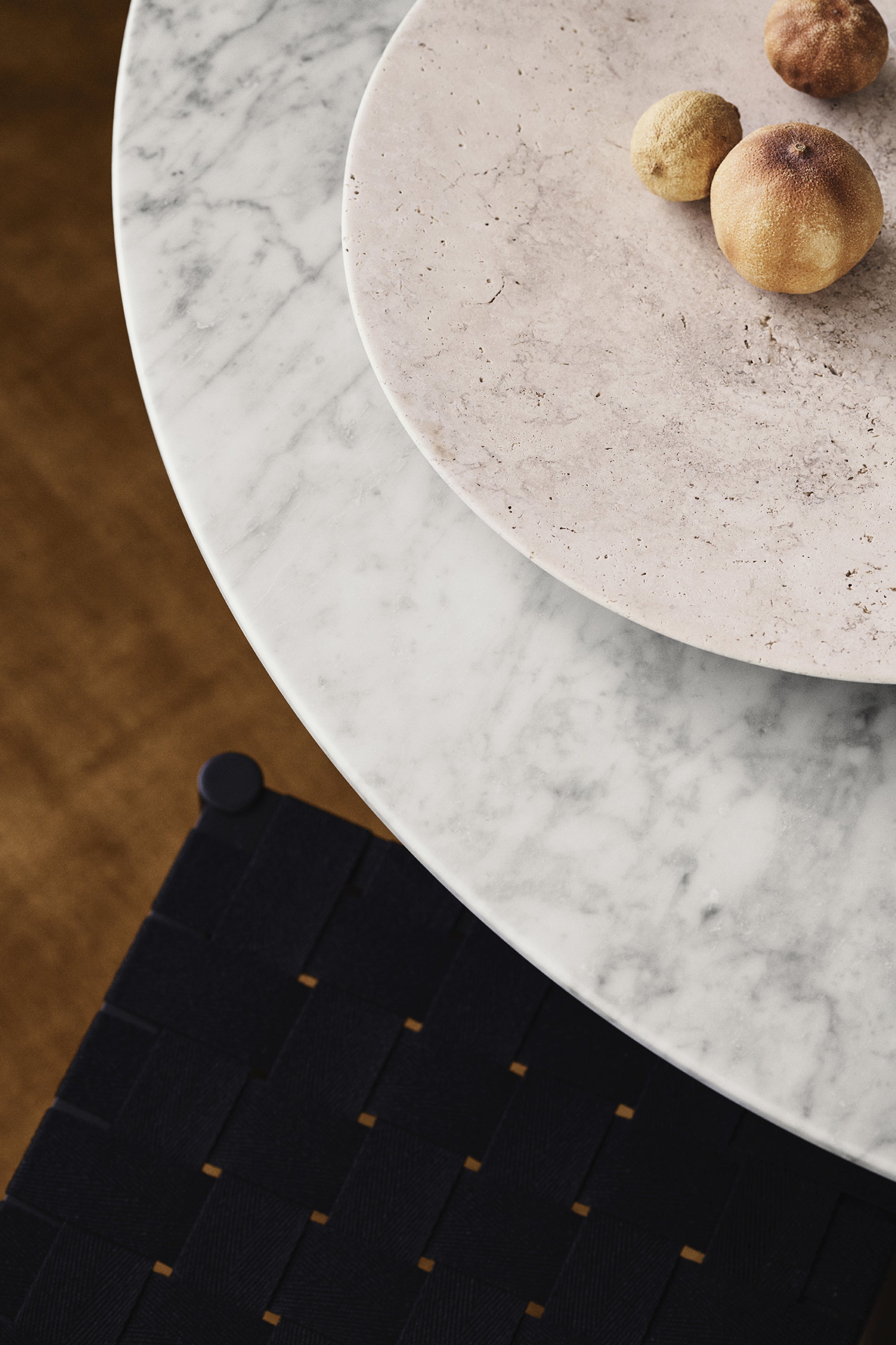 Collect Plate SC55, Unfilled Travertine