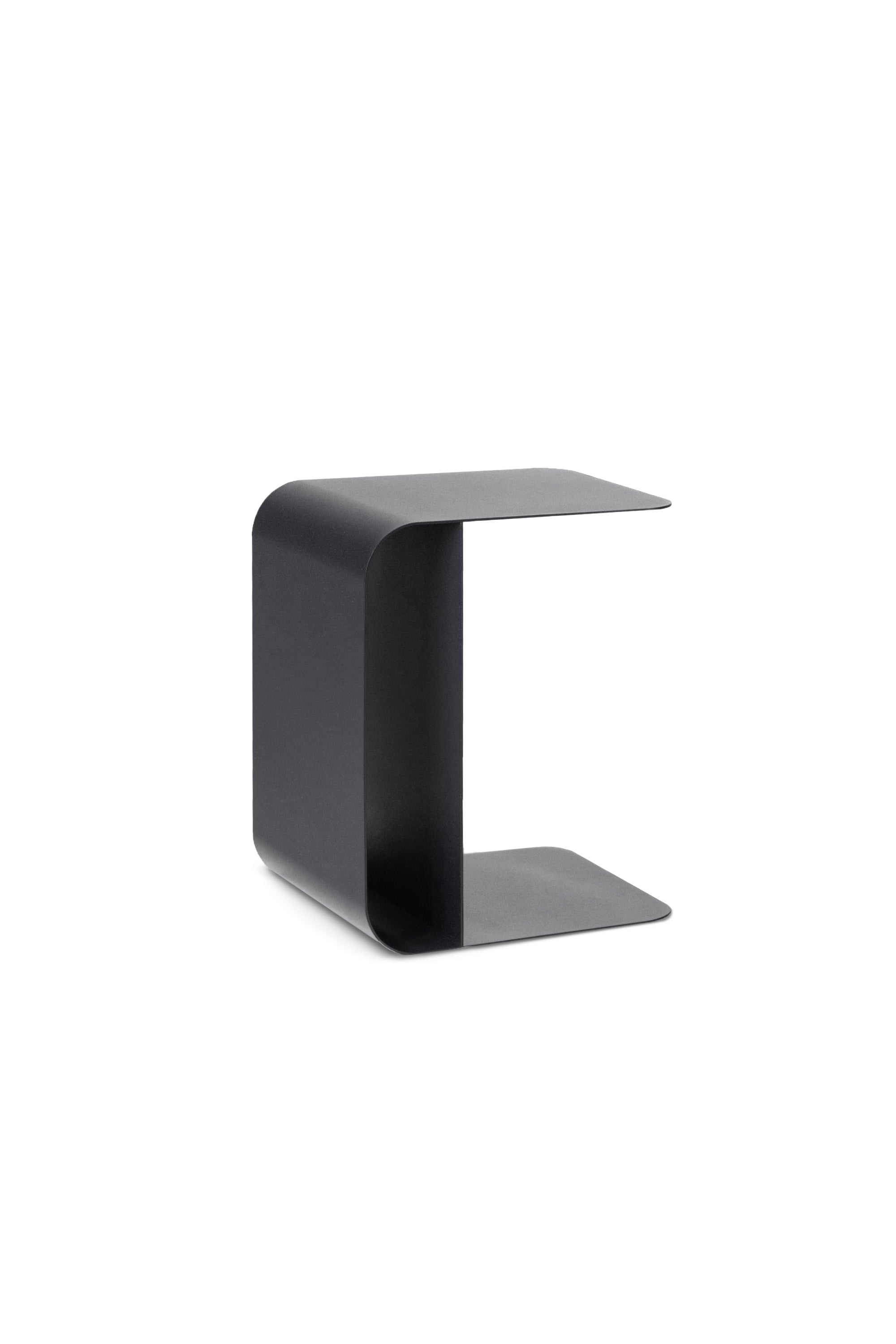 Mira black side table