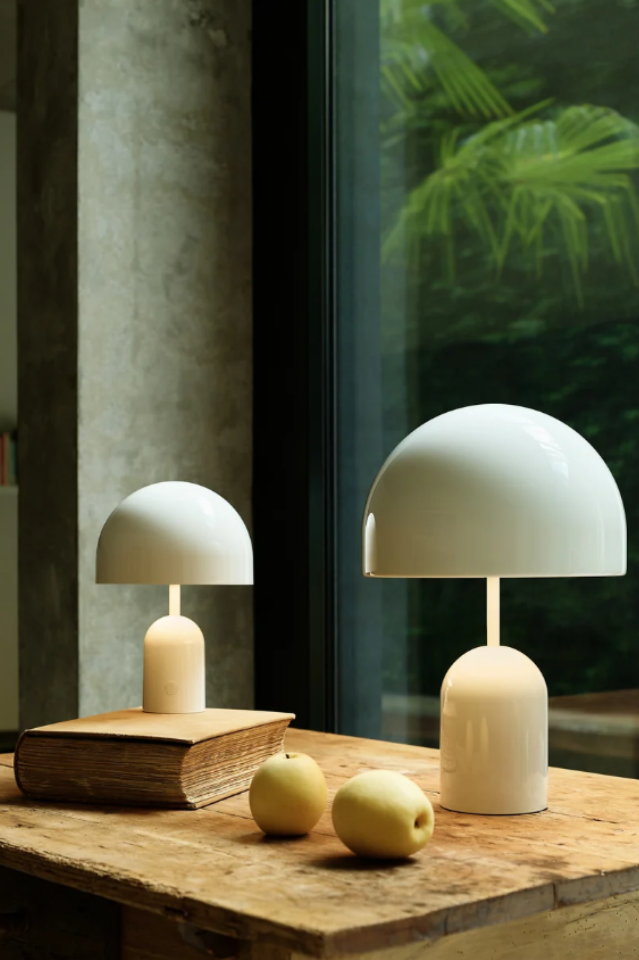 Bell Table Light Large Putty