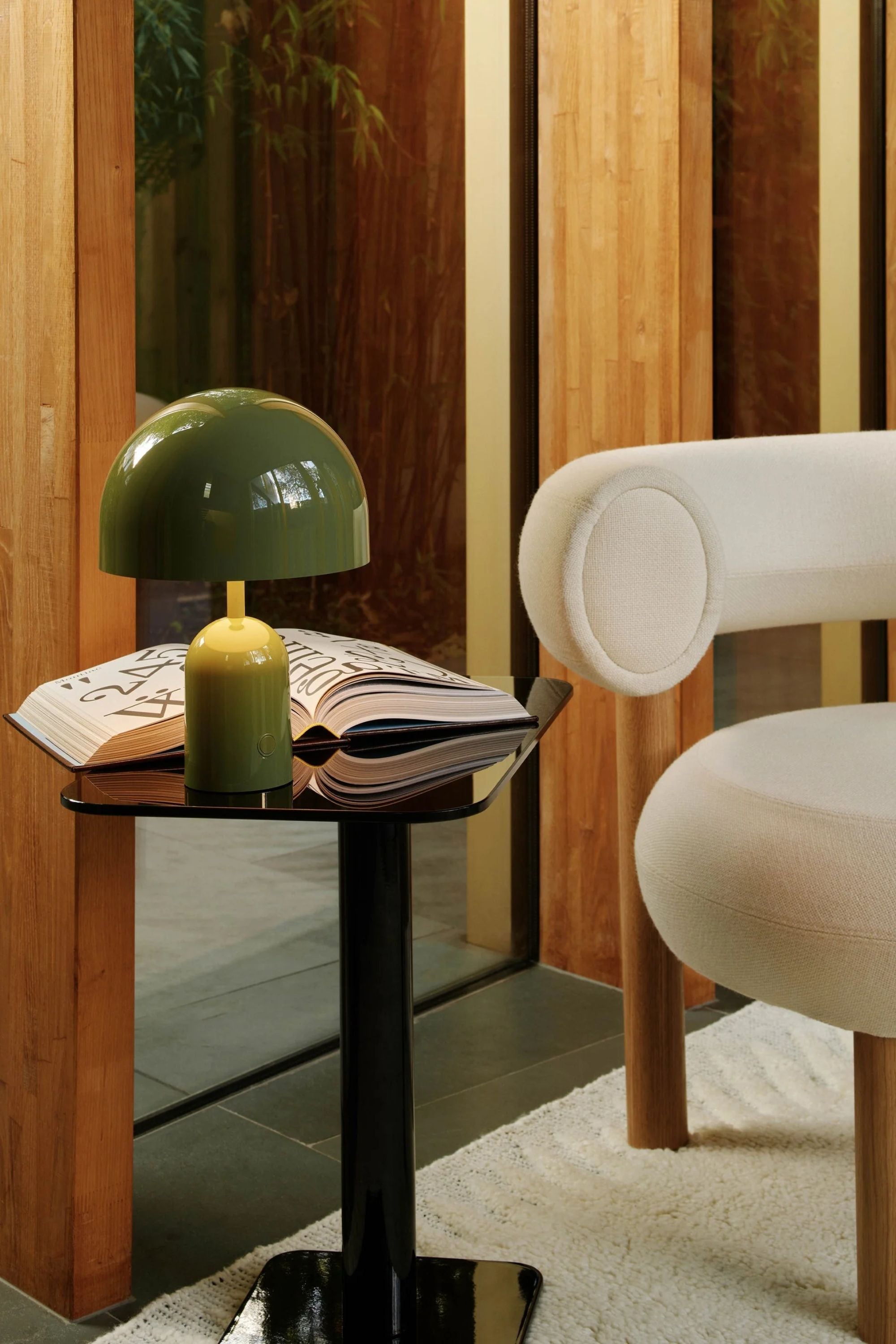 Bell hordozható lámpa mohazöld