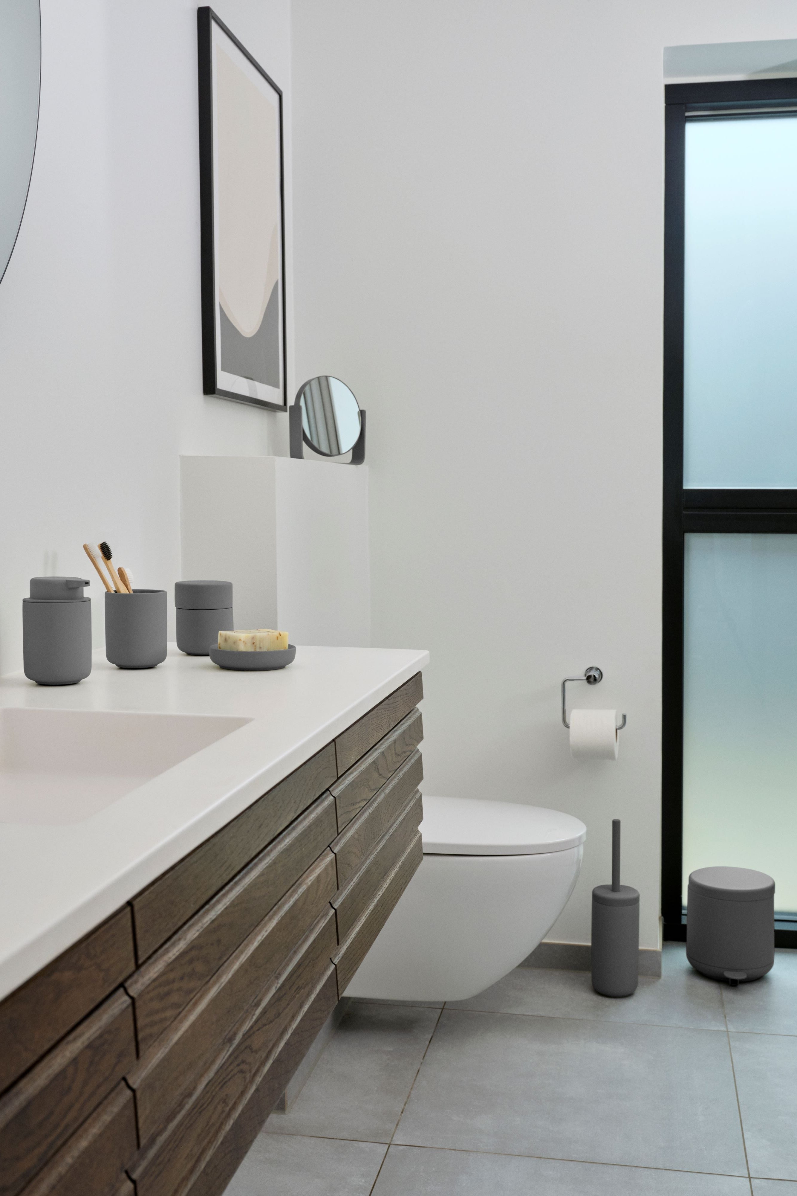 Ume Soap Dispenser Grey | Zone Denmark | Home of Solinfo