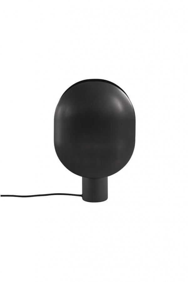 101 Copenhagen | Clam asztali lámpa, fekete | Clam table lamp, burned black | Solinfo Shop