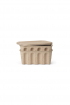 ferm LIVING | Paper Pulp barna kicsi doboz szett (2 db) | Paper Pulp Box - Set of 2 Brown | Home of Solinfo